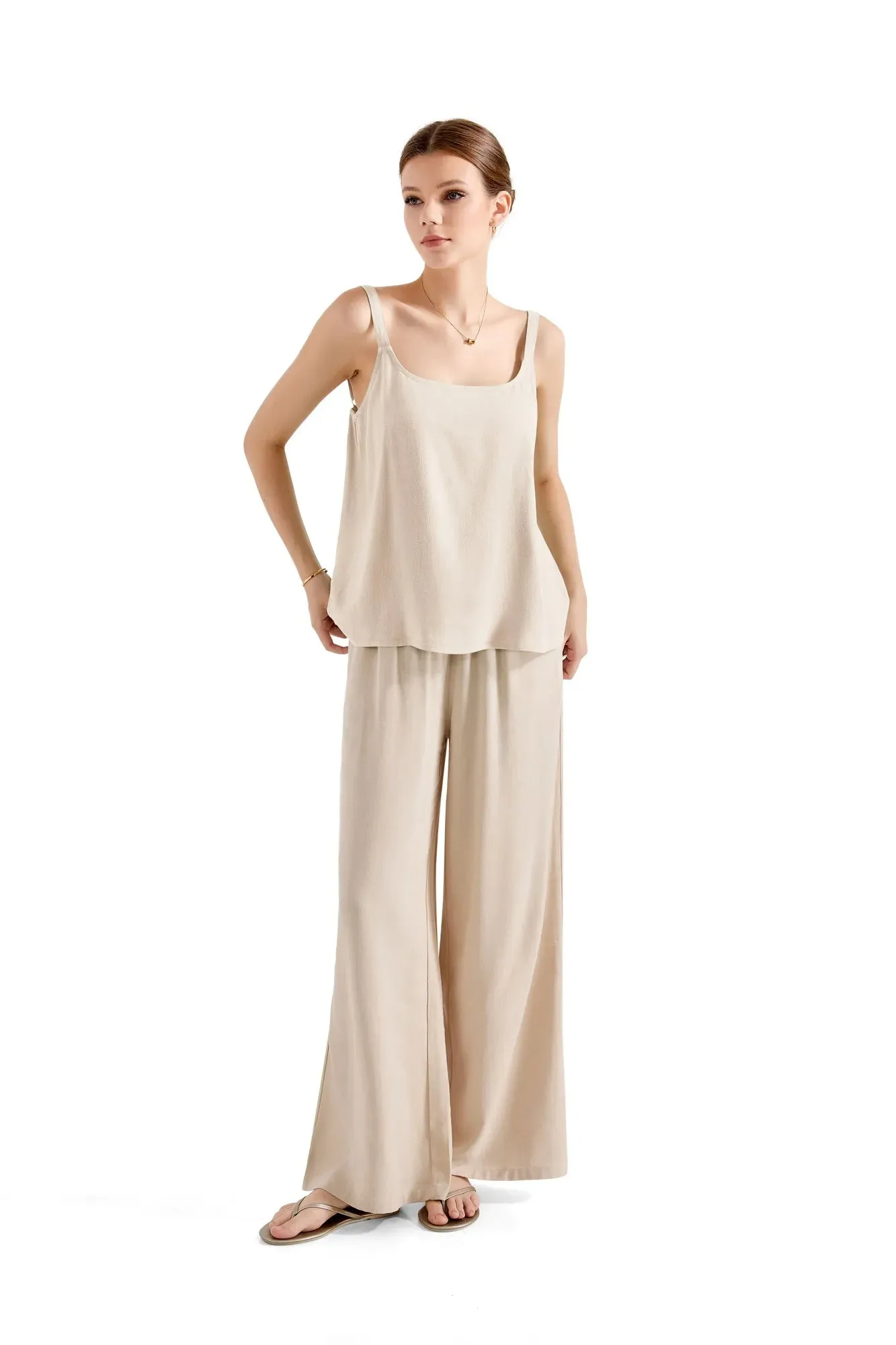 Sleeveless Loose Top Lounge Set sold by Suuksess product image thumbnail 3