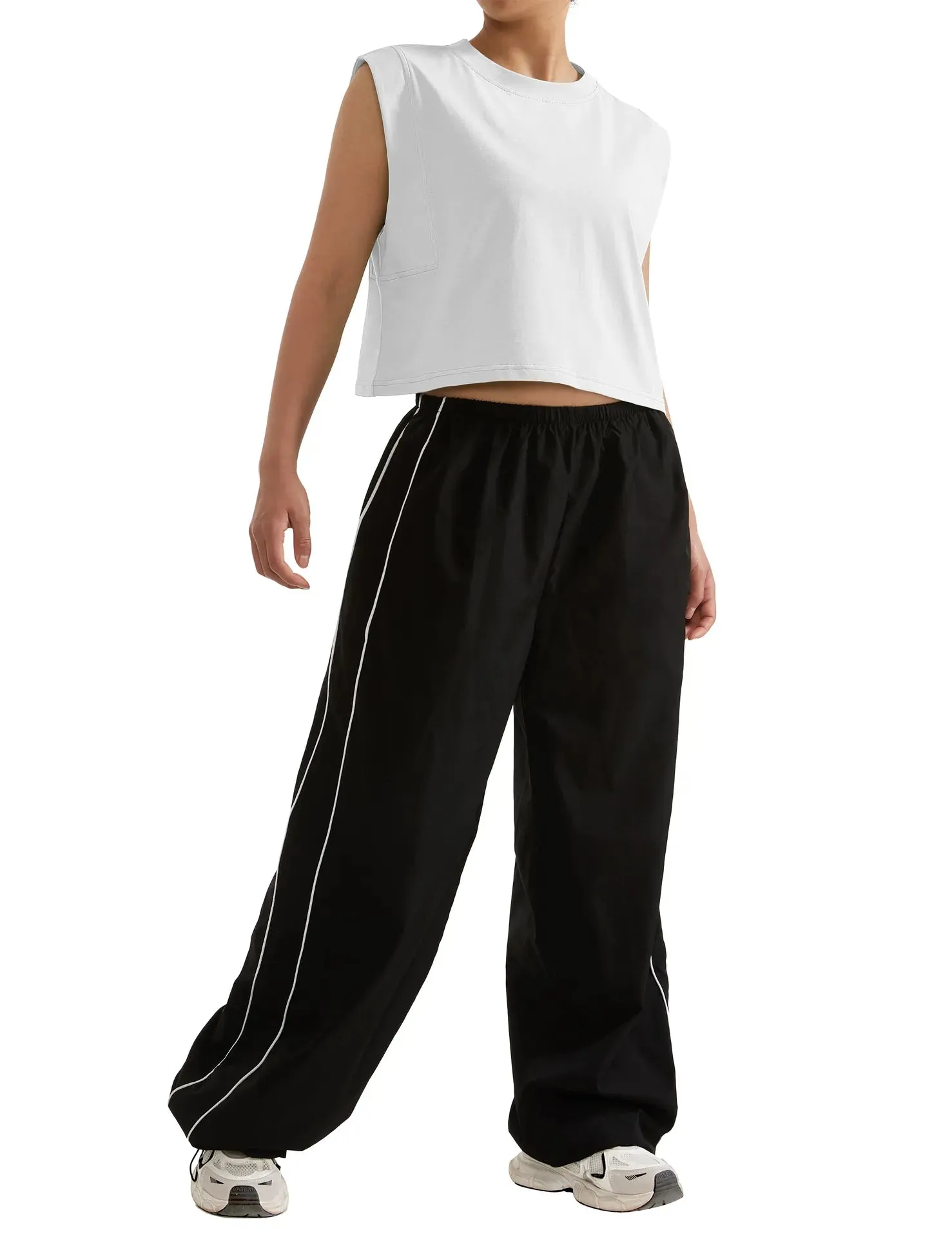 Cotton Oversized Tank Tops sold by Suuksess product image thumbnail 2