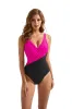 SUUKSESS Women Retro One Piece Swimsuit Sexy Tummy Control Bathing Suit sold by Suuksess