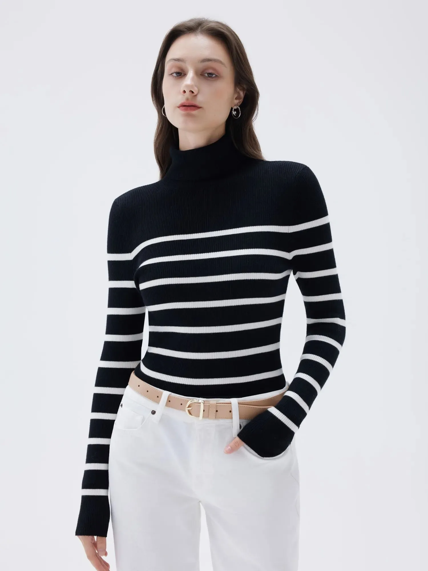 Cashmere Turtleneck Sweater sold by Suuksess