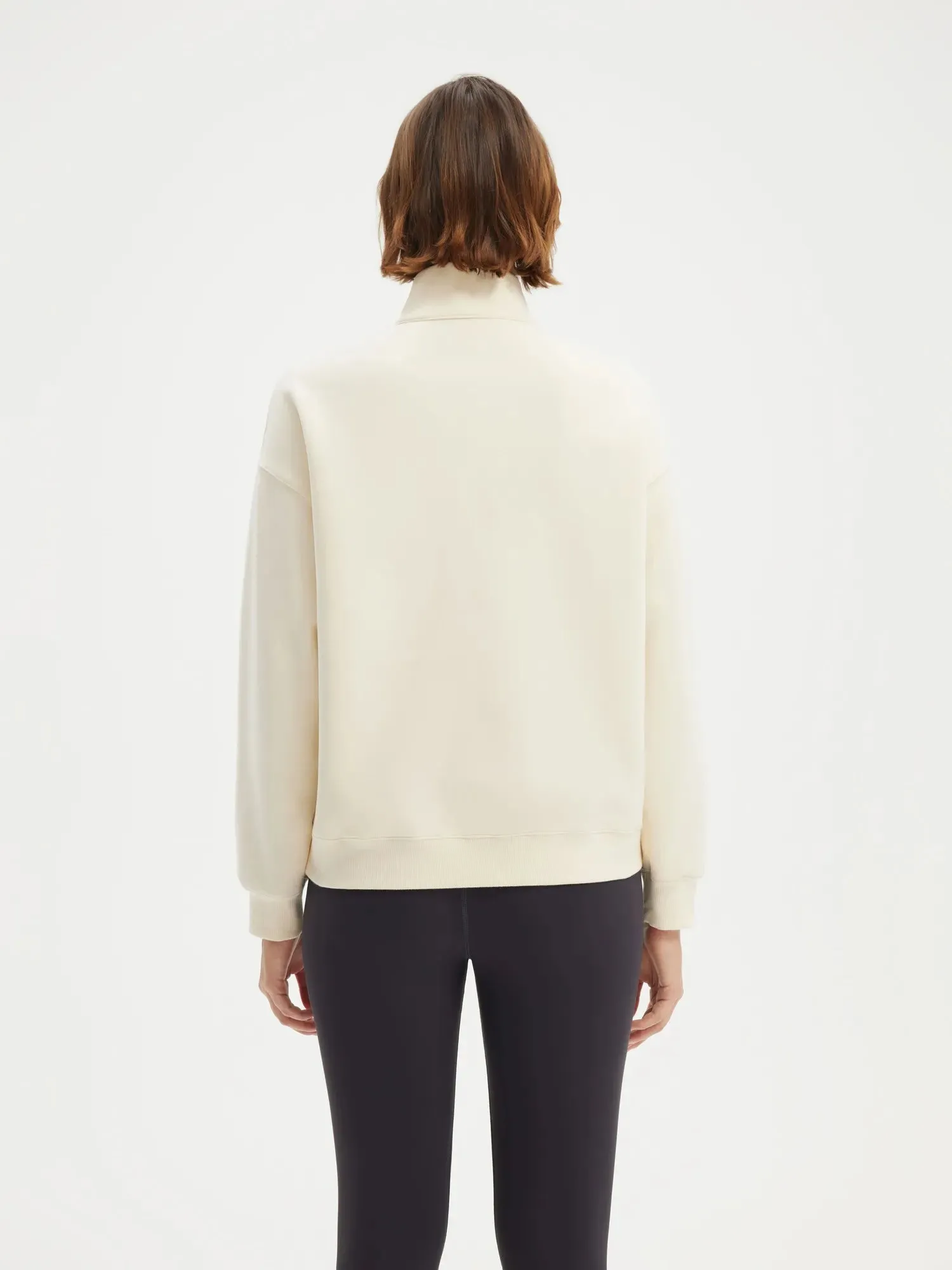 Half Zip Stand Collar Sweatshirt sold by Suuksess product image thumbnail 2