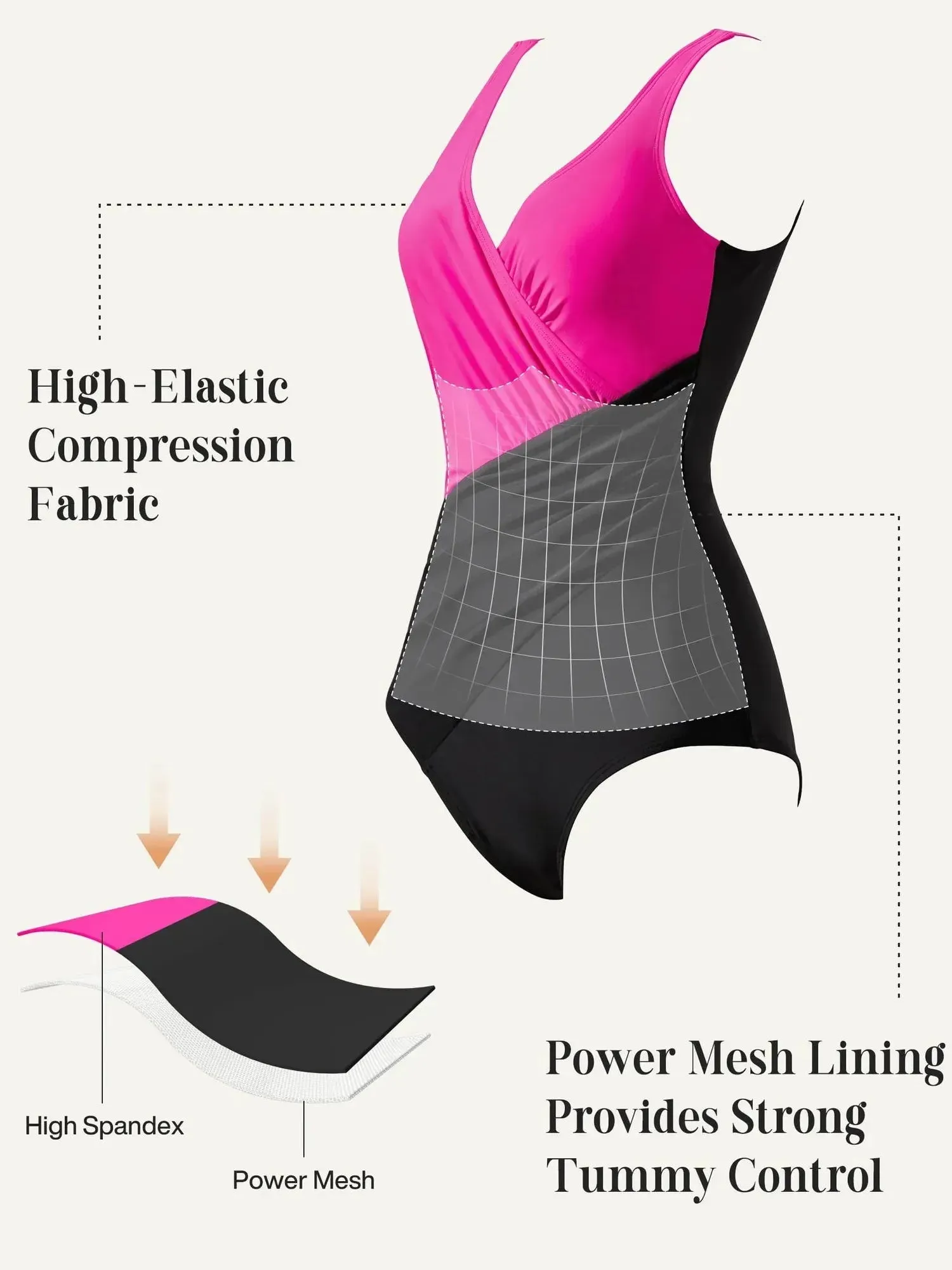 Retro Criss Cross Swimsuit sold by Suuksess product image thumbnail 2