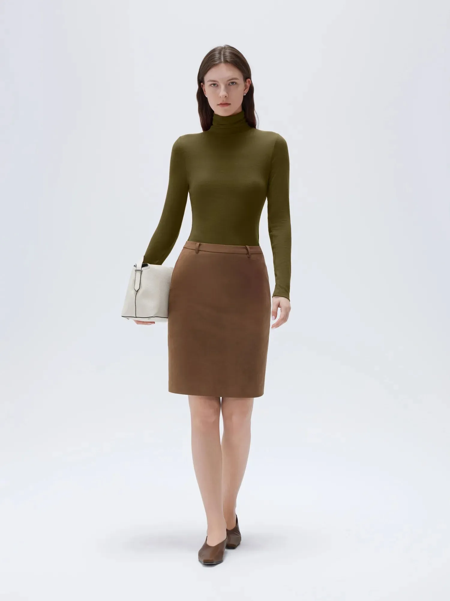 Cloud Cashmere Turtleneck Shirt - Long Sleeve sold by Suuksess product image thumbnail 3