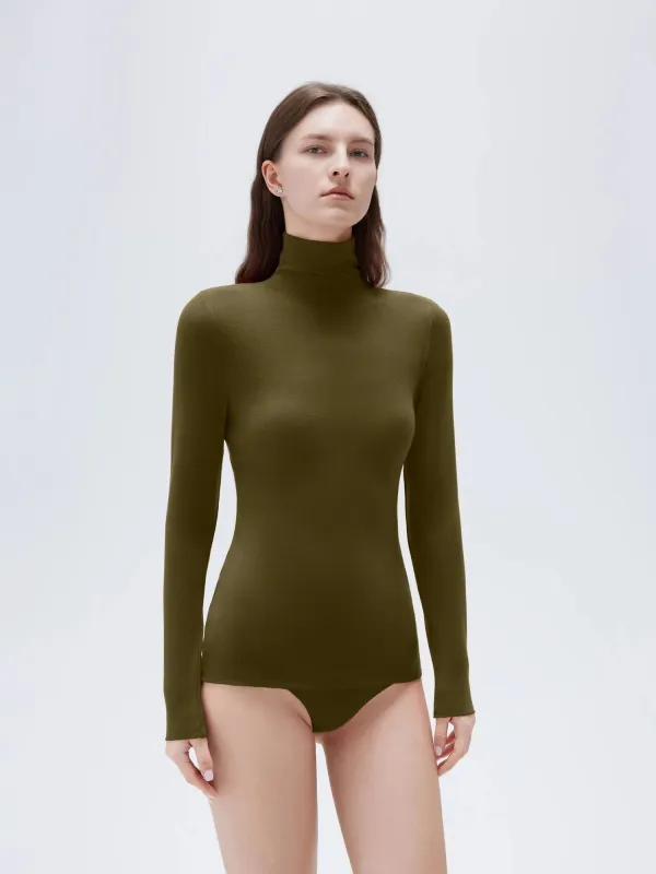 Cloud Cashmere Turtleneck Shirt - Long Sleeve made by Suuksess