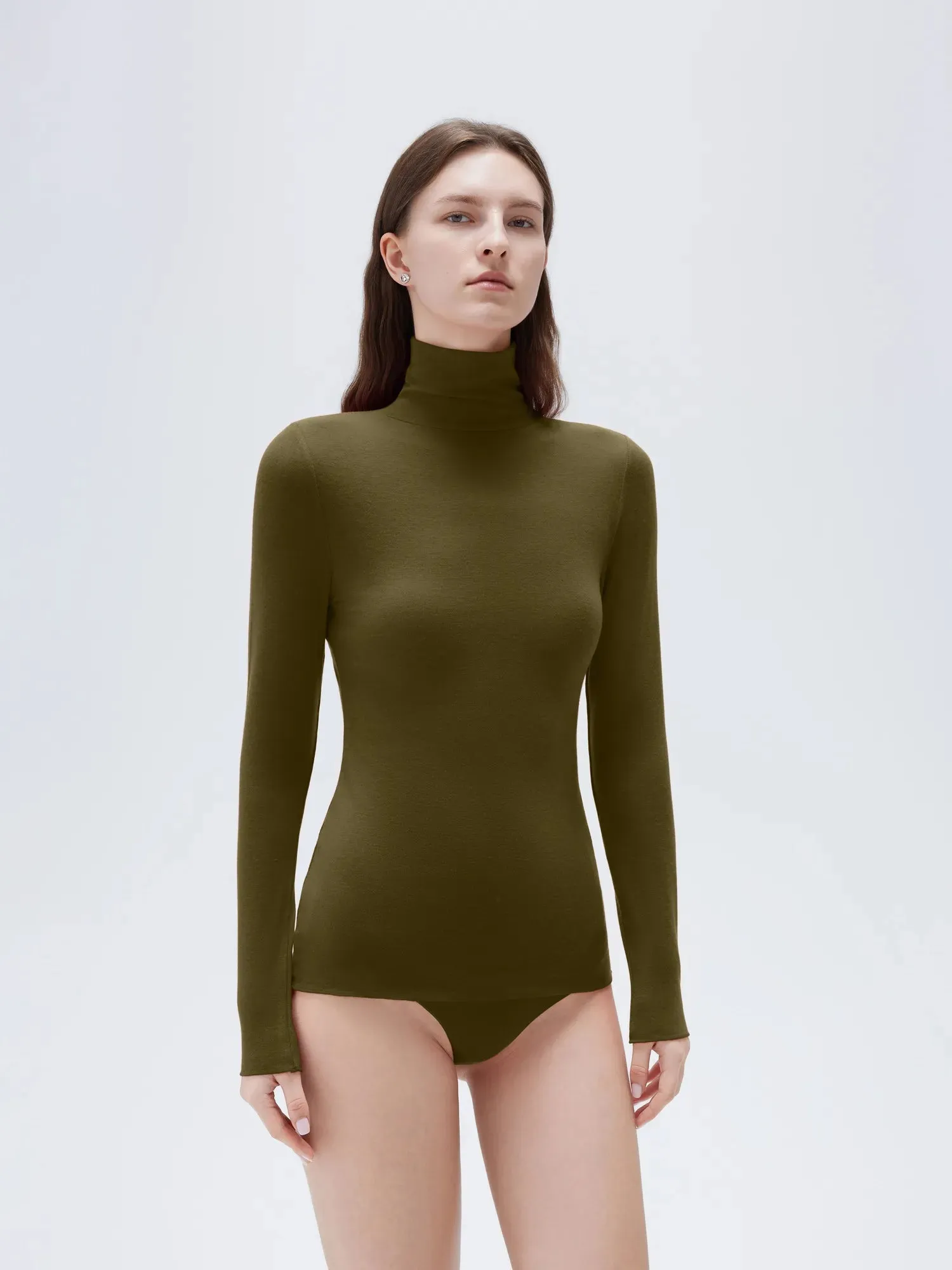 Cloud Cashmere Turtleneck Shirt - Long Sleeve sold by Suuksess