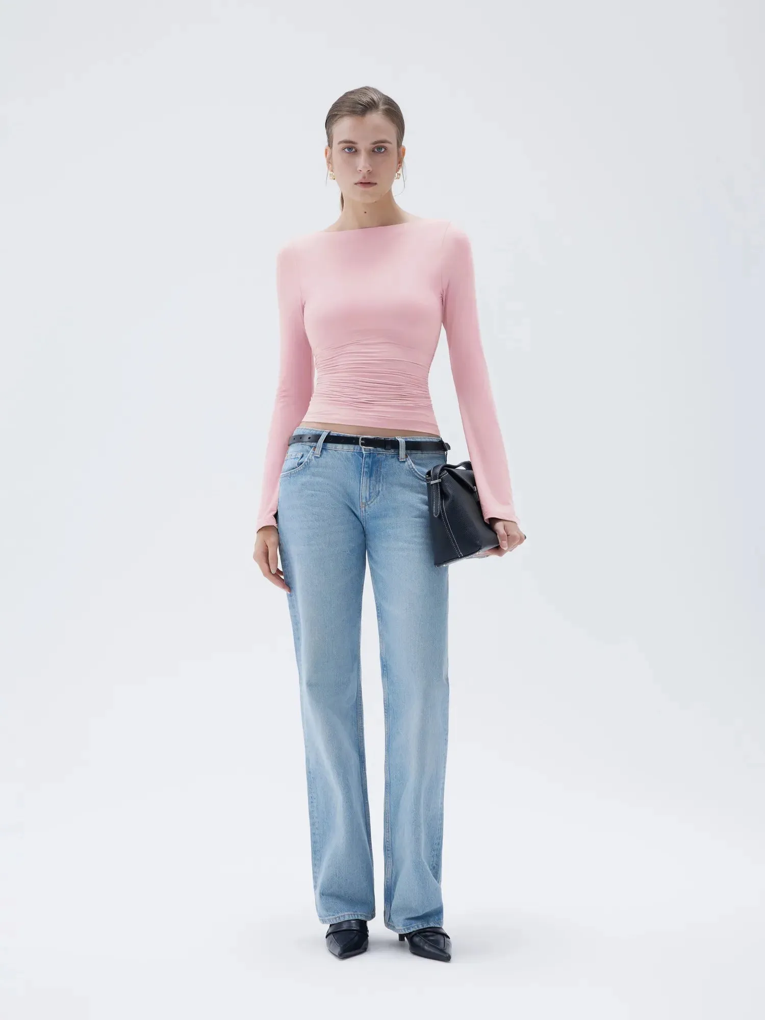 Buttery Soft Crew Neck Shirt - Bell Sleeve sold by Suuksess product image thumbnail 2