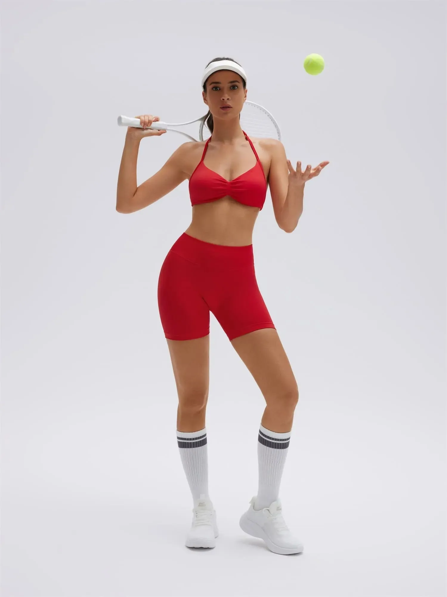 Padded Bra Seamless Halter 2 Piece Workout Sets sold by Suuksess product image thumbnail 4