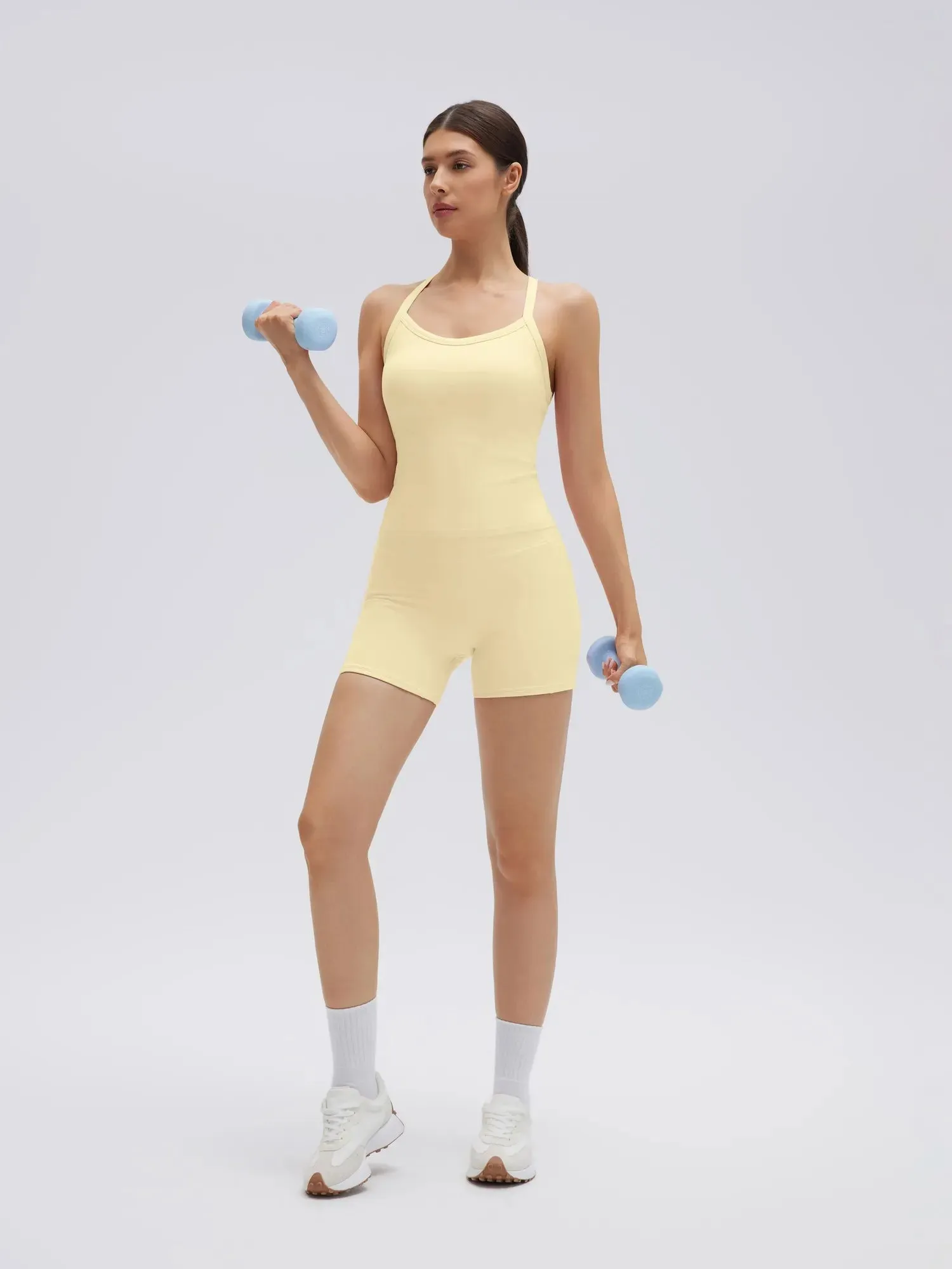 Racerback Criss cross Top Workout Sets sold by Suuksess product image thumbnail 5