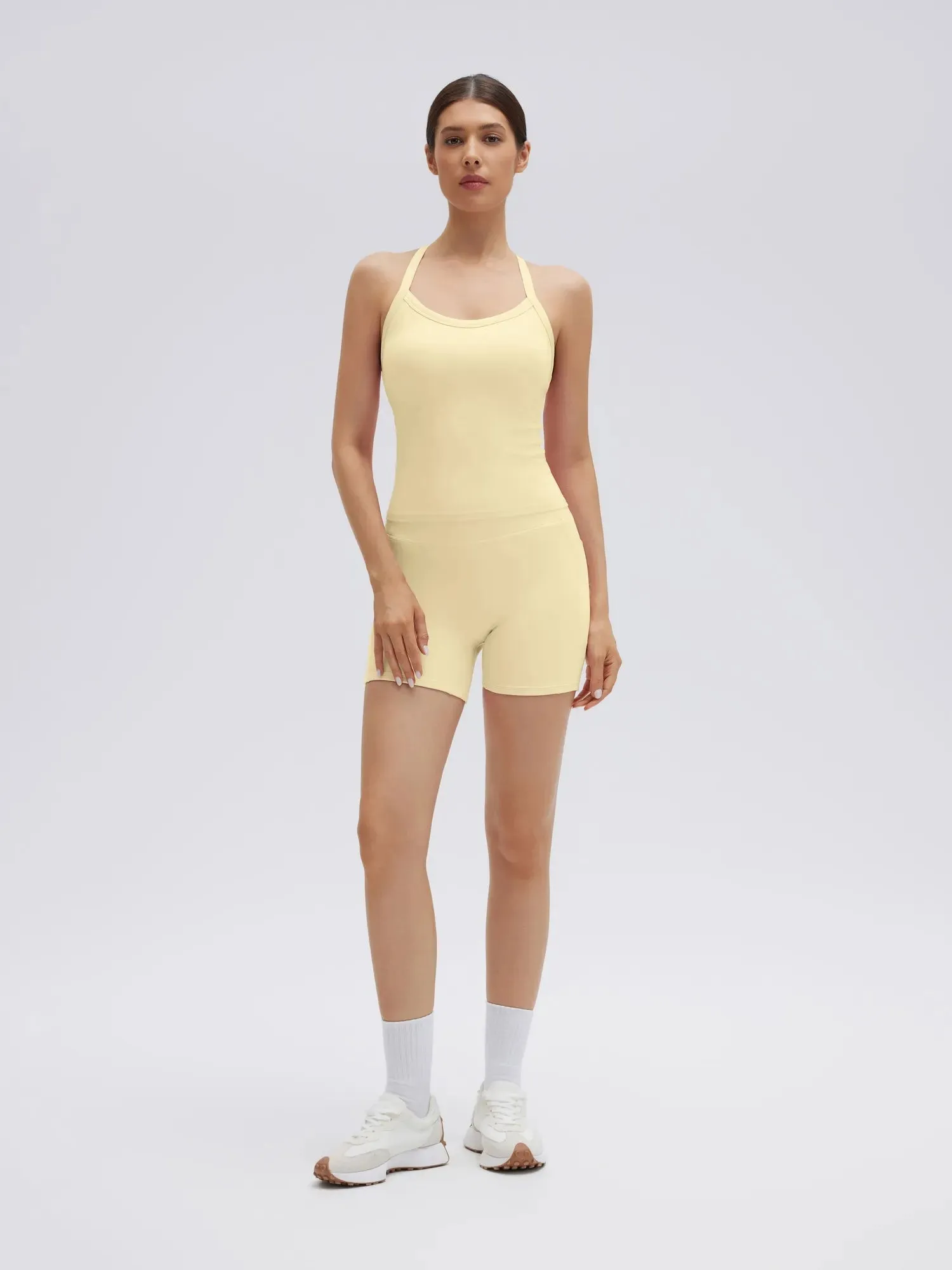 Racerback Criss cross Top Workout Sets sold by Suuksess product image thumbnail 2