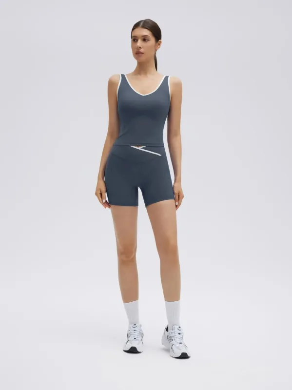 Waisted Tummy Control Top Workout Sets made by Suuksess