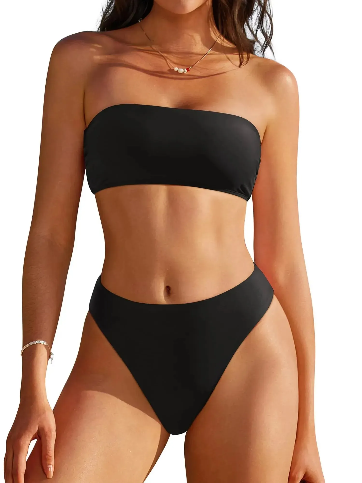 Cheeky 2 Piece Bandeau Bikini Set sold by Suuksess product image thumbnail 2
