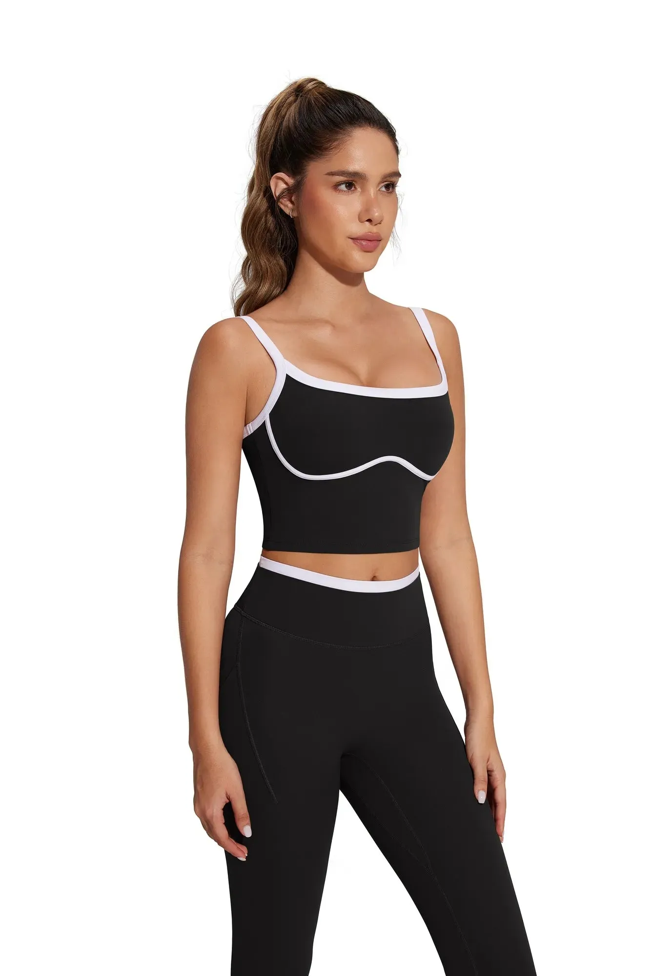 Color Block Layered Workout Set sold by Suuksess product image thumbnail 4
