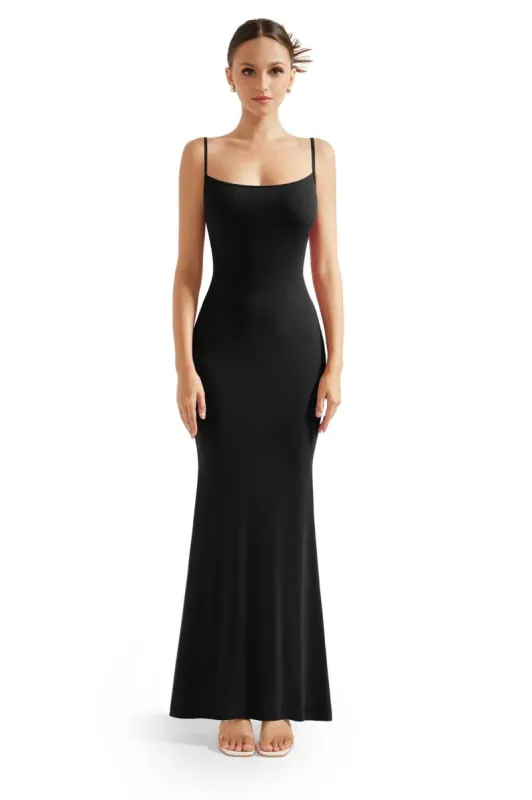 Ribbed Long Slip Maxi Dress sold by Suuksess