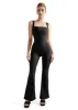 Buttery Soft Sleeveless Flare Jumpsuit sold by Suuksess