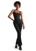 Buttery Soft Sleeveless Flare Jumpsuit sold by Suuksess