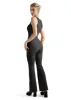 Buttery Soft Sleeveless Flare Jumpsuit sold by Suuksess
