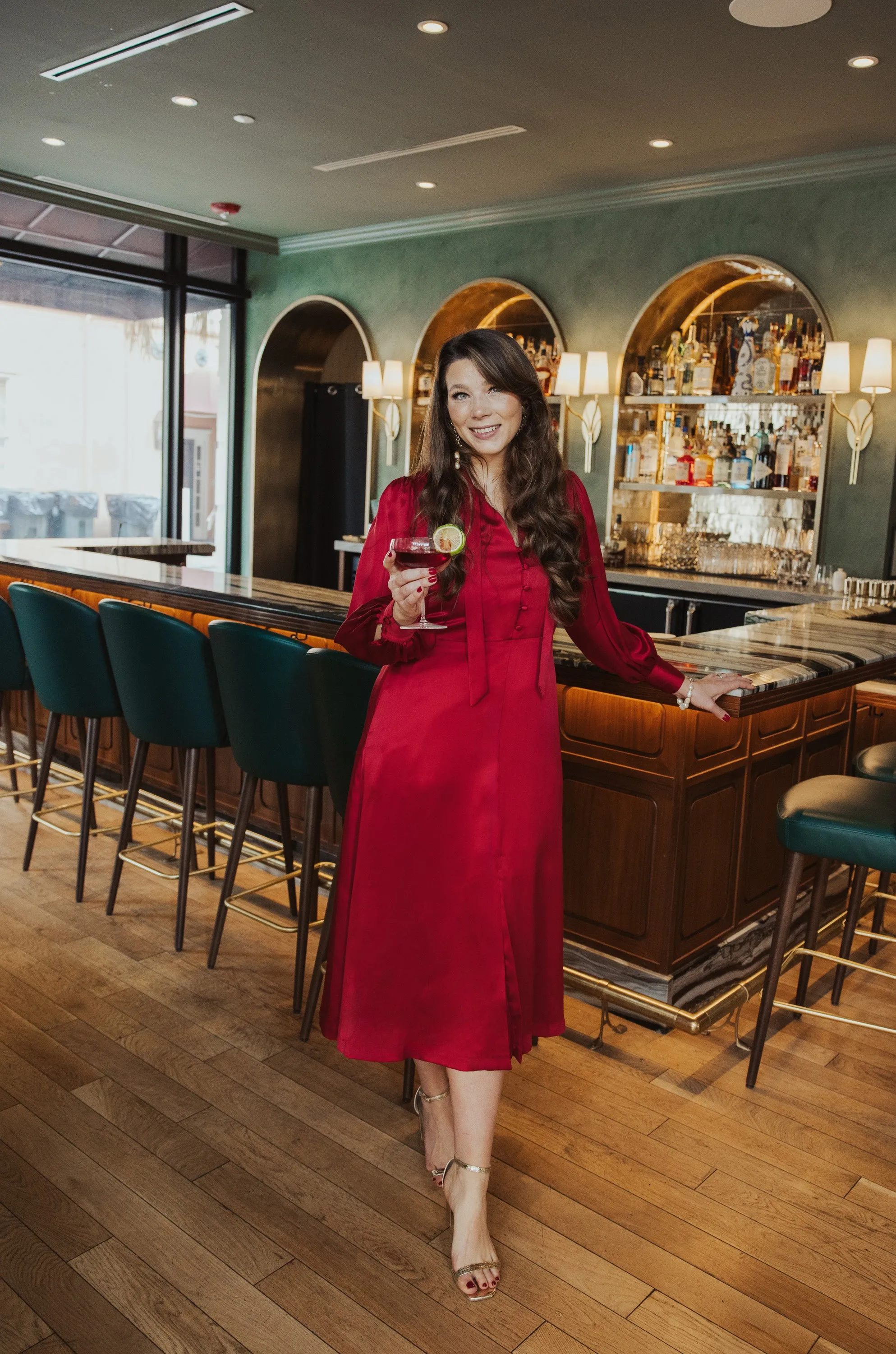 Samantha Silk Dress sold by Sarah Alexis product image thumbnail 2