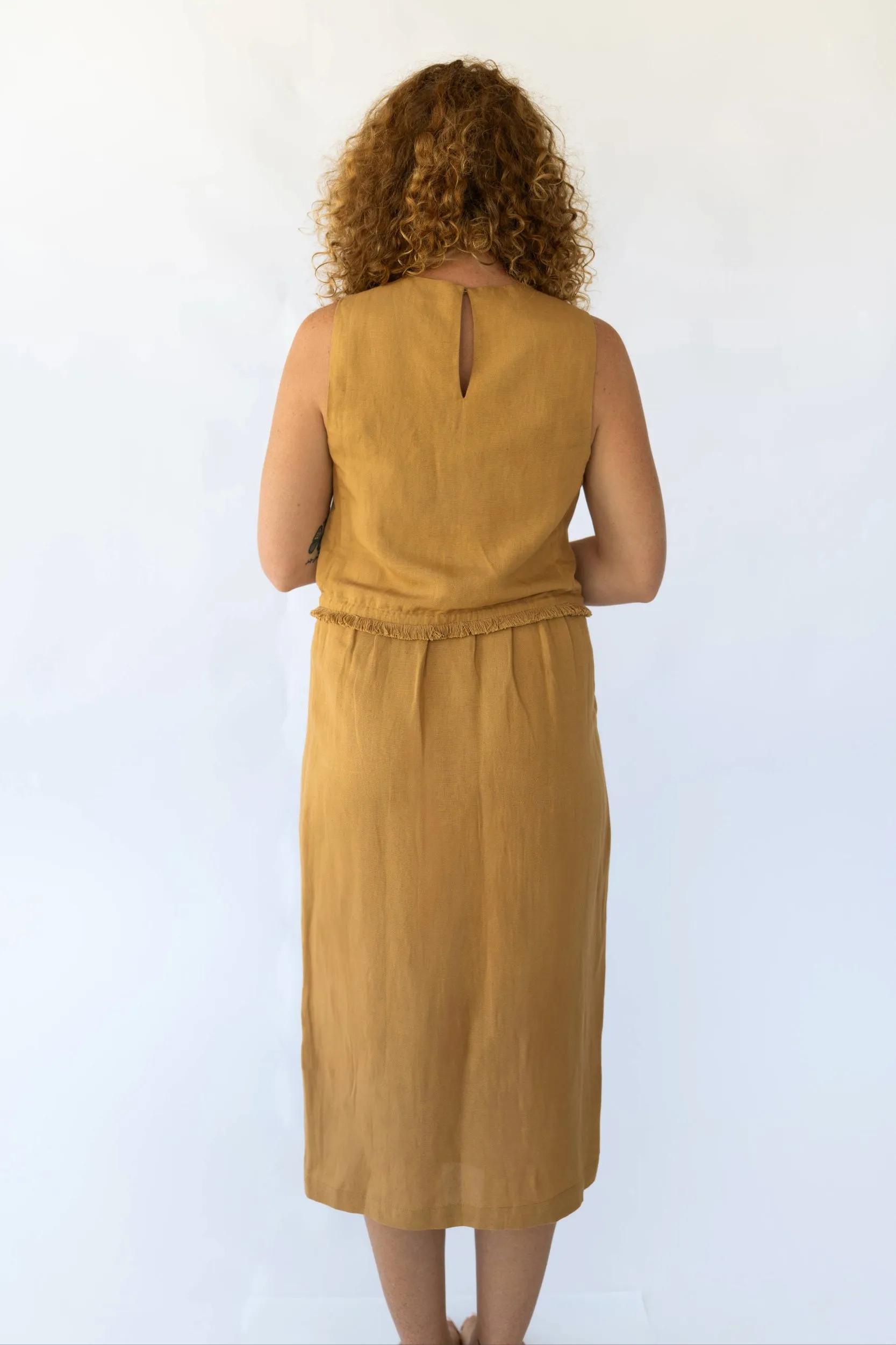 Michelle Skirt - Warm Sand sold by Sarah Alexis product image thumbnail 3