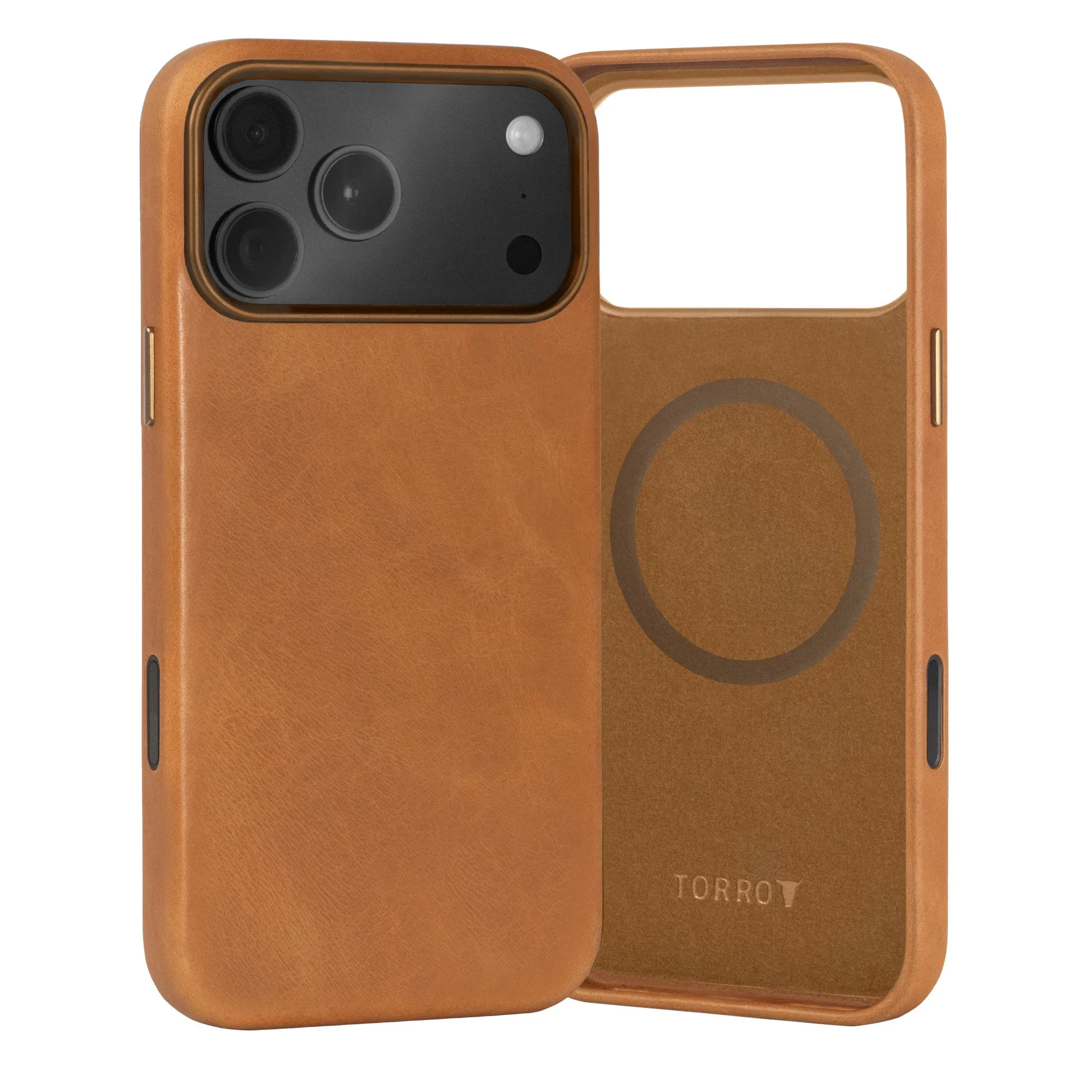 iPhone 17 Pro Max Leather Bumper Case (MagSafe Compatible) sold by Torro product image thumbnail 3