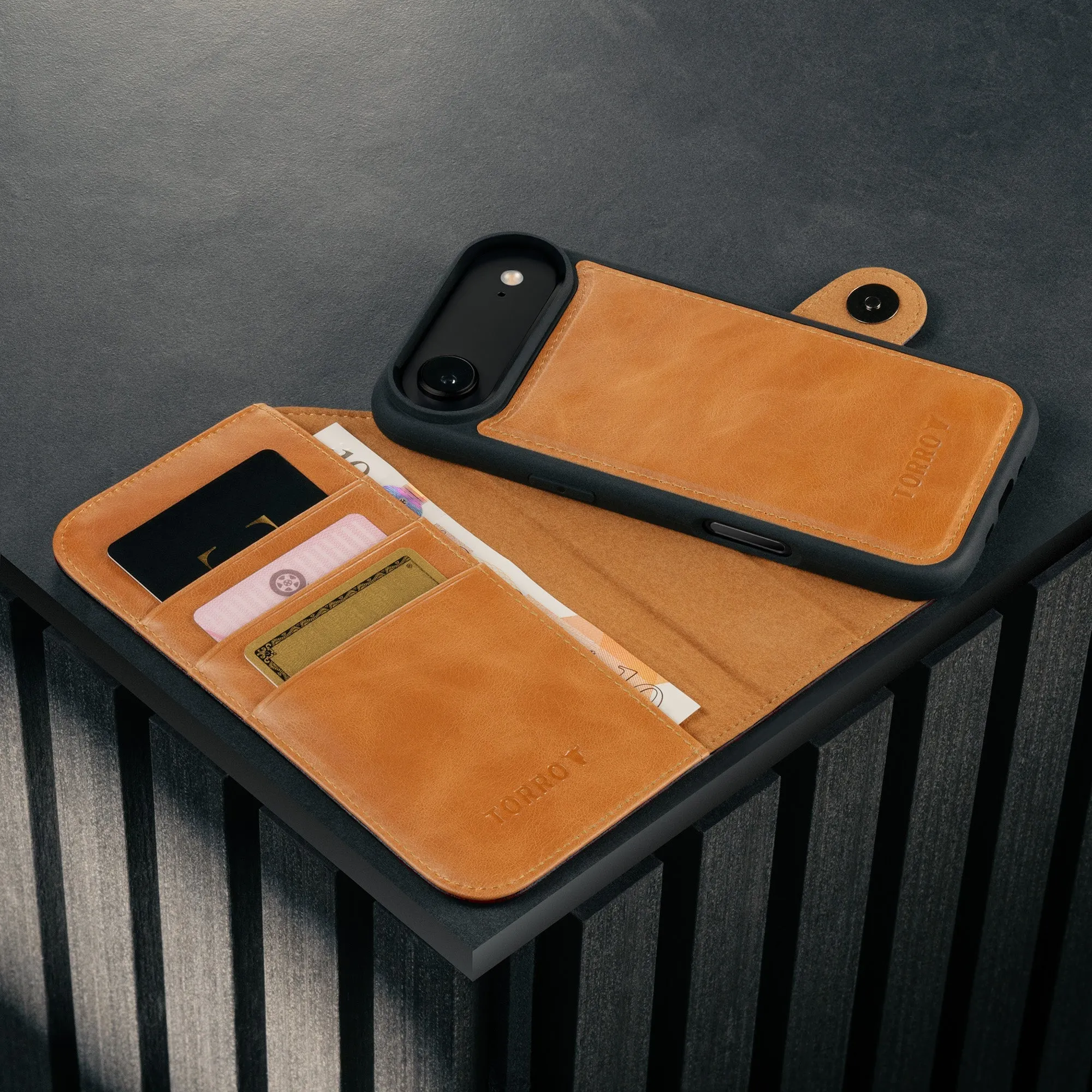 iPhone Air Leather Case (with Detachable Cover & MagSafe Compatible) sold by Torro product image thumbnail 5