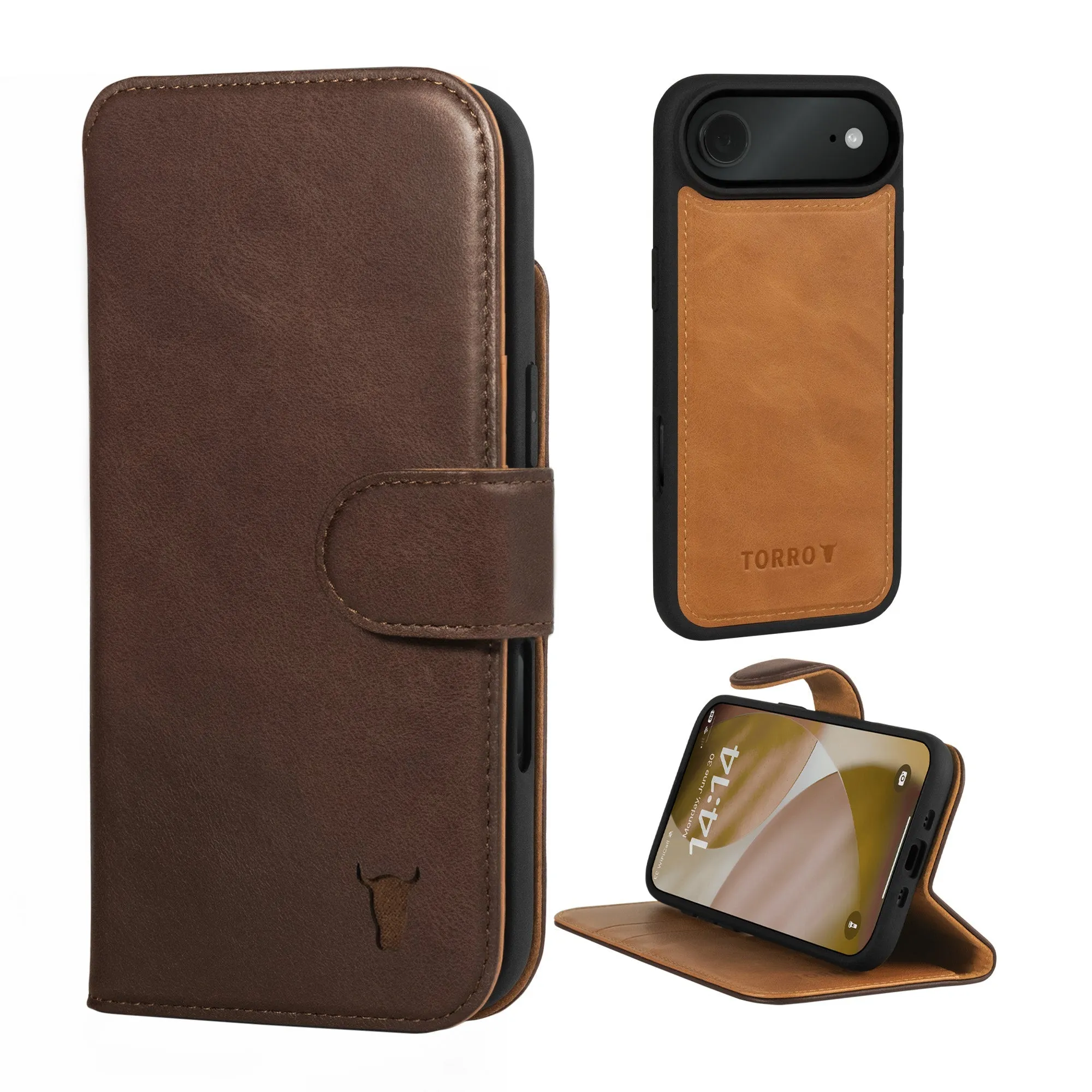 iPhone Air Leather Case (with Detachable Cover & MagSafe Compatible) sold by Torro product image thumbnail 2