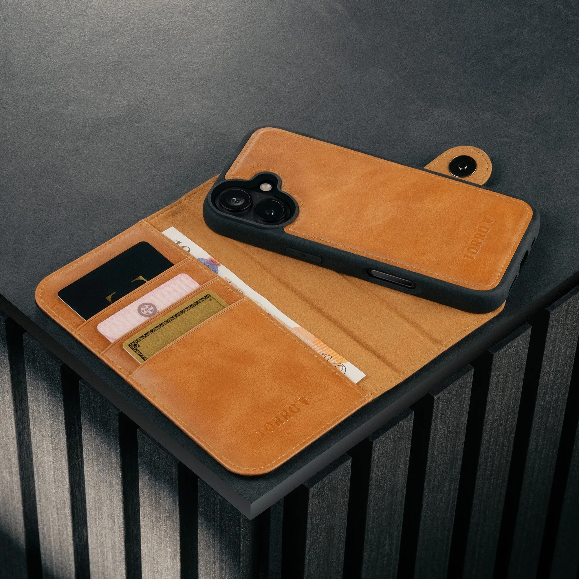 iPhone 17 Leather Case (with Detachable Cover & MagSafe Compatible) sold by Torro product image thumbnail 5