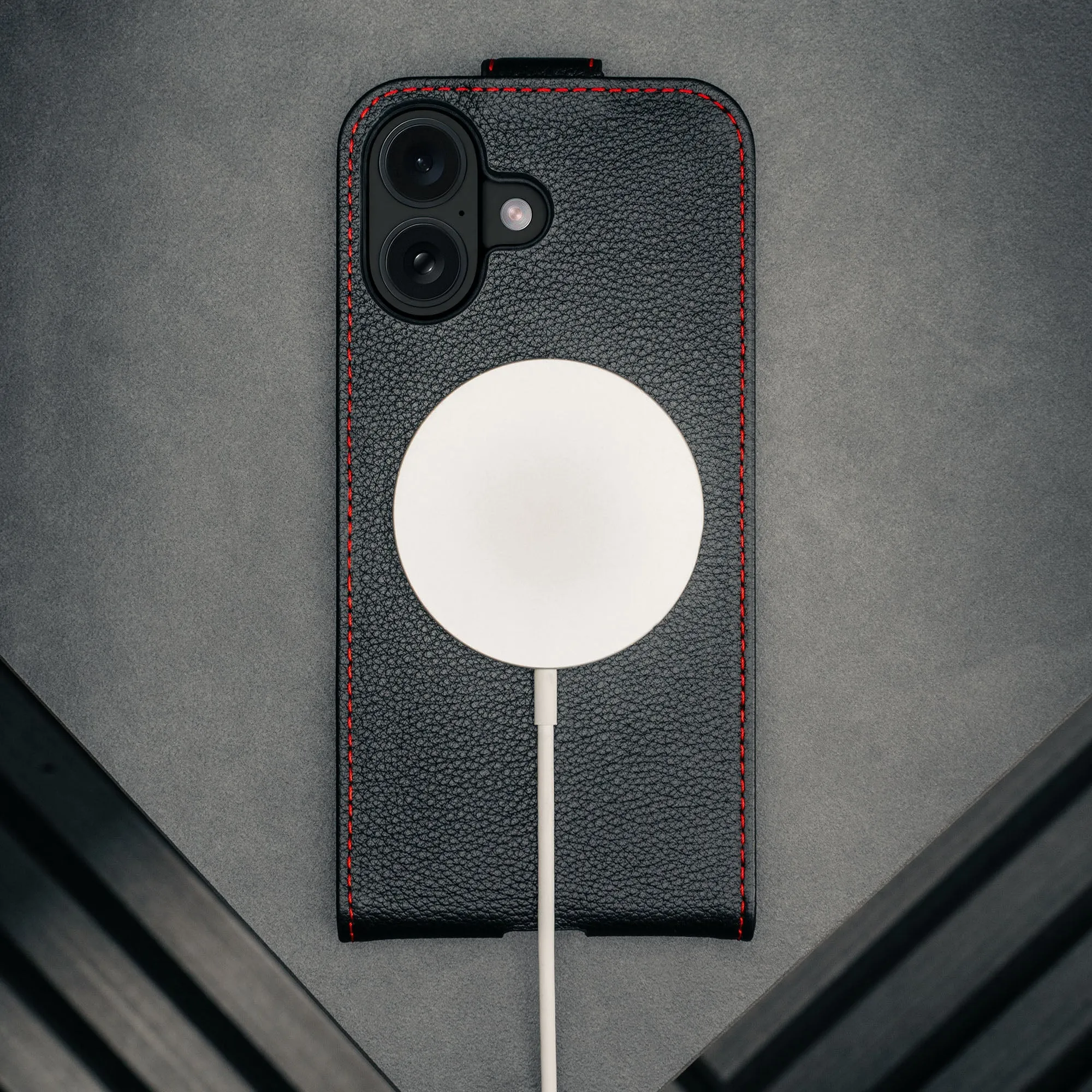 iPhone 17 Leather Flip Case (MagSafe Charging) sold by Torro product image thumbnail 5