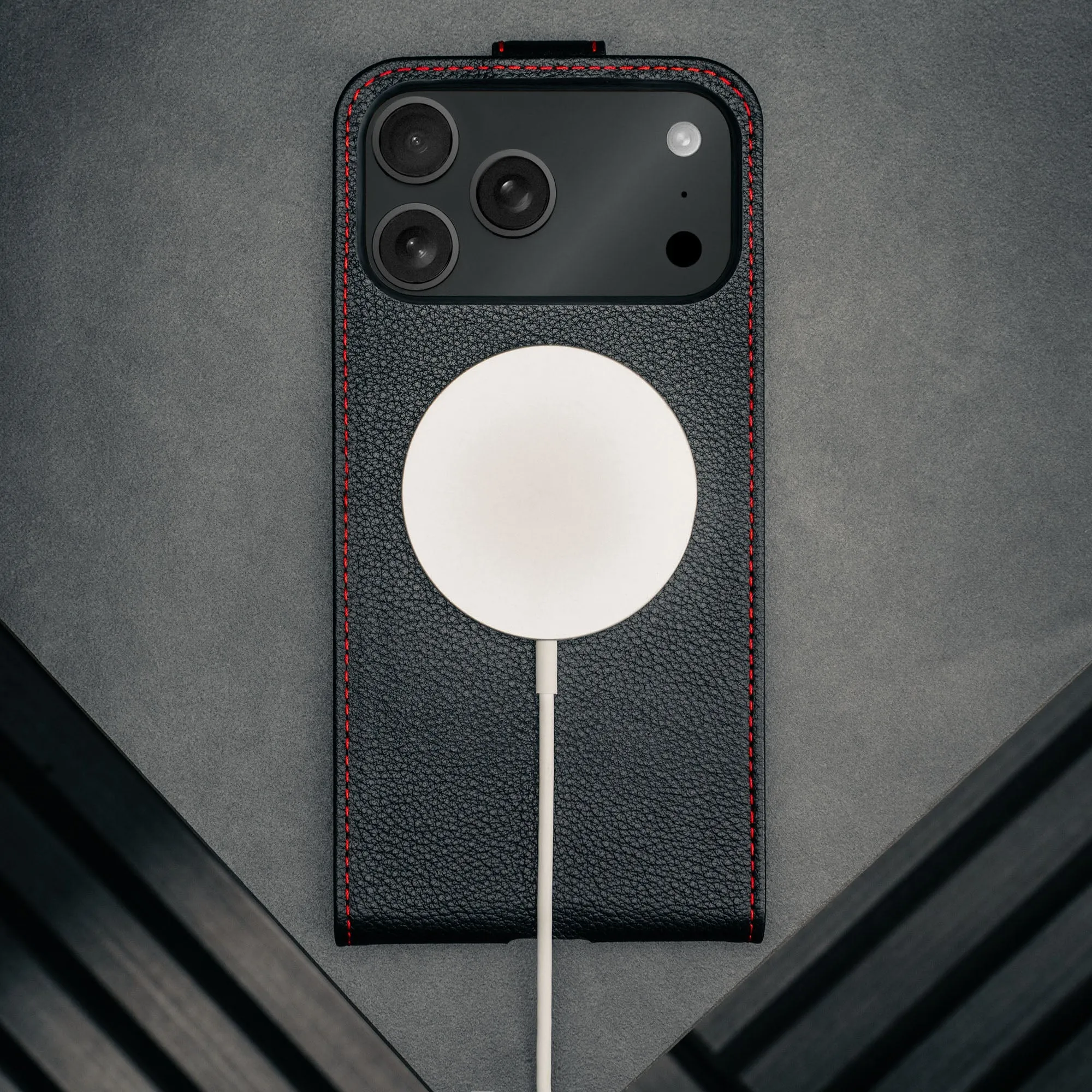 iPhone 17 Pro Max Leather Flip Case (MagSafe Charging) sold by Torro product image thumbnail 5