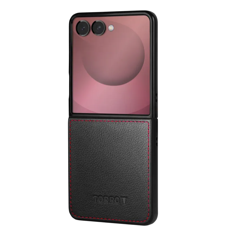 Galaxy Z Flip7 Leather Case sold by Torro