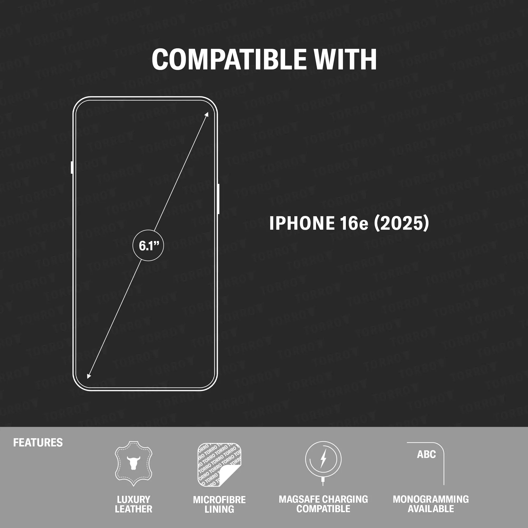 iPhone 16e Slimline Bumper Case sold by Torro product image thumbnail 3