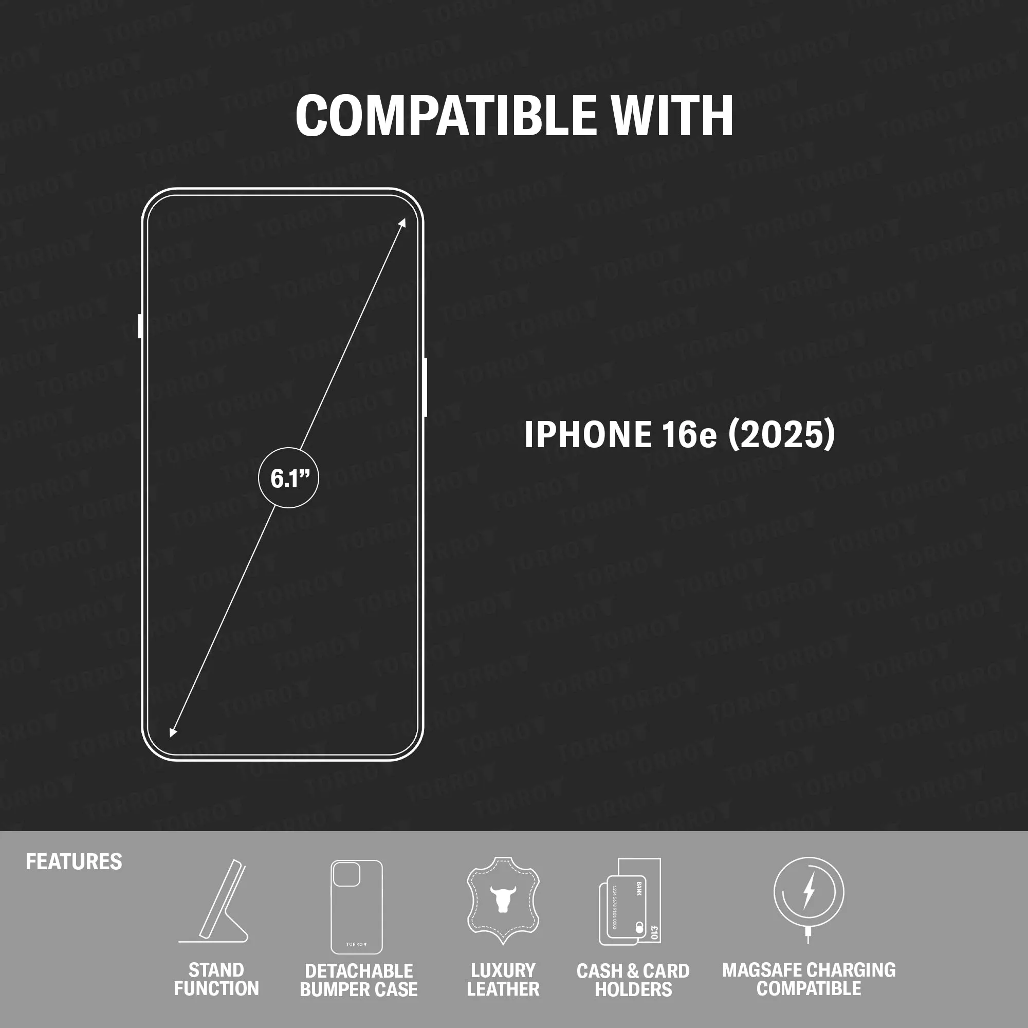 iPhone 16e Detachable Case sold by Torro product image thumbnail 2