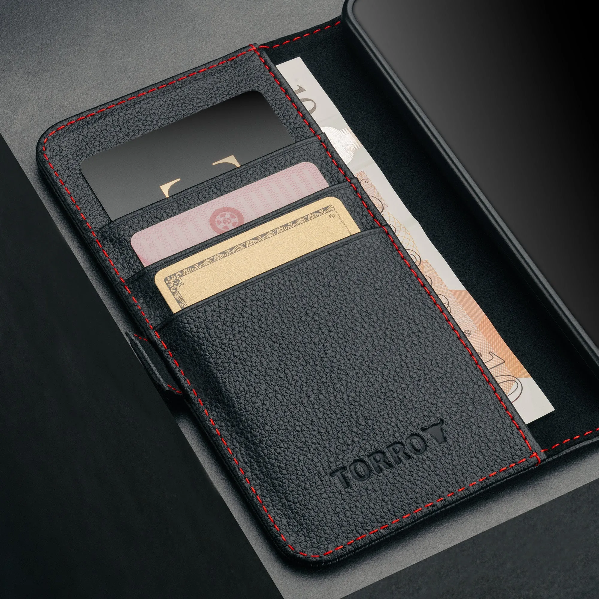 Galaxy S25 Leather Case (with Stand function) sold by Torro product image thumbnail 5