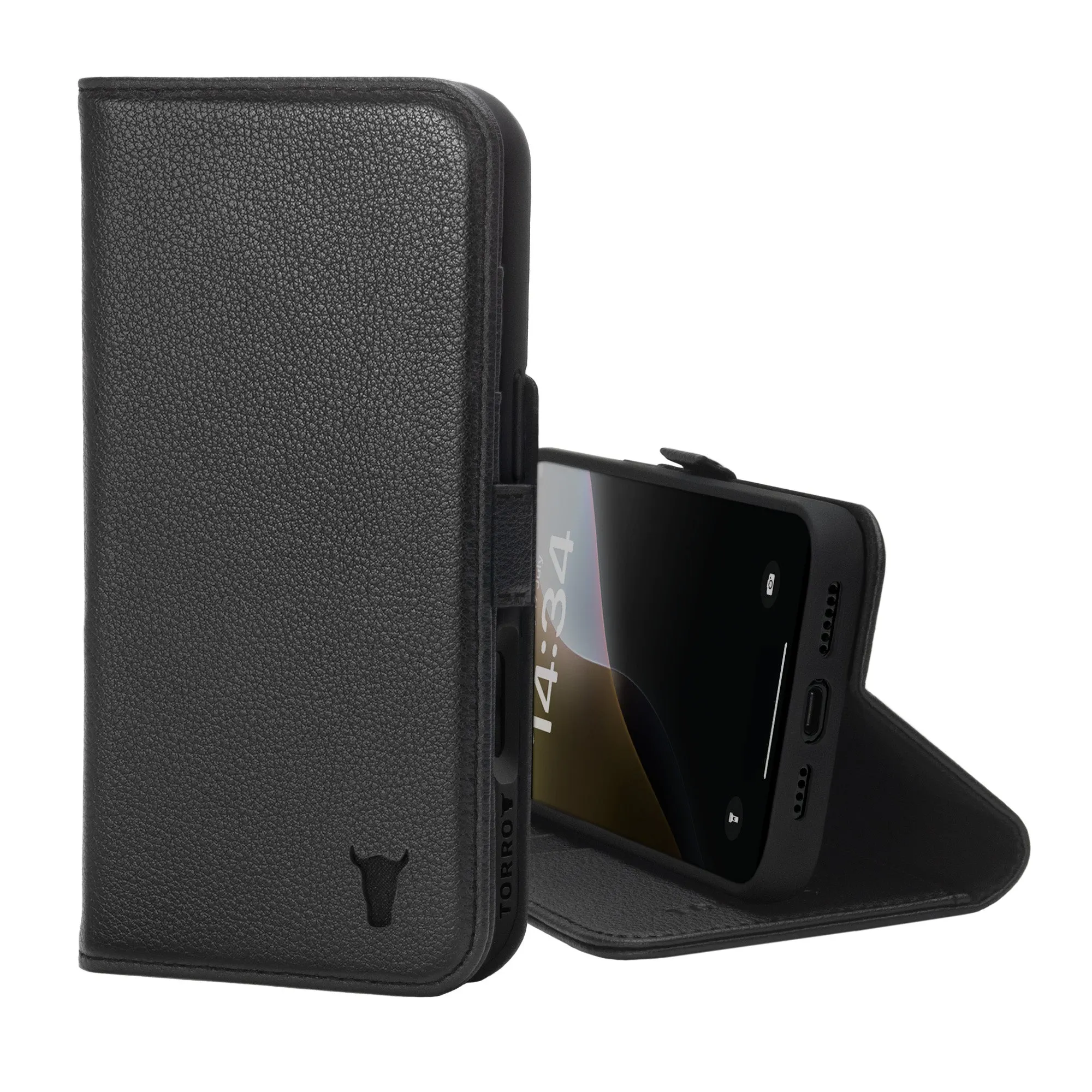 iPhone 16 Pro Max Leather Wallet Case (MagSafe Charging) sold by Torro product image thumbnail 5