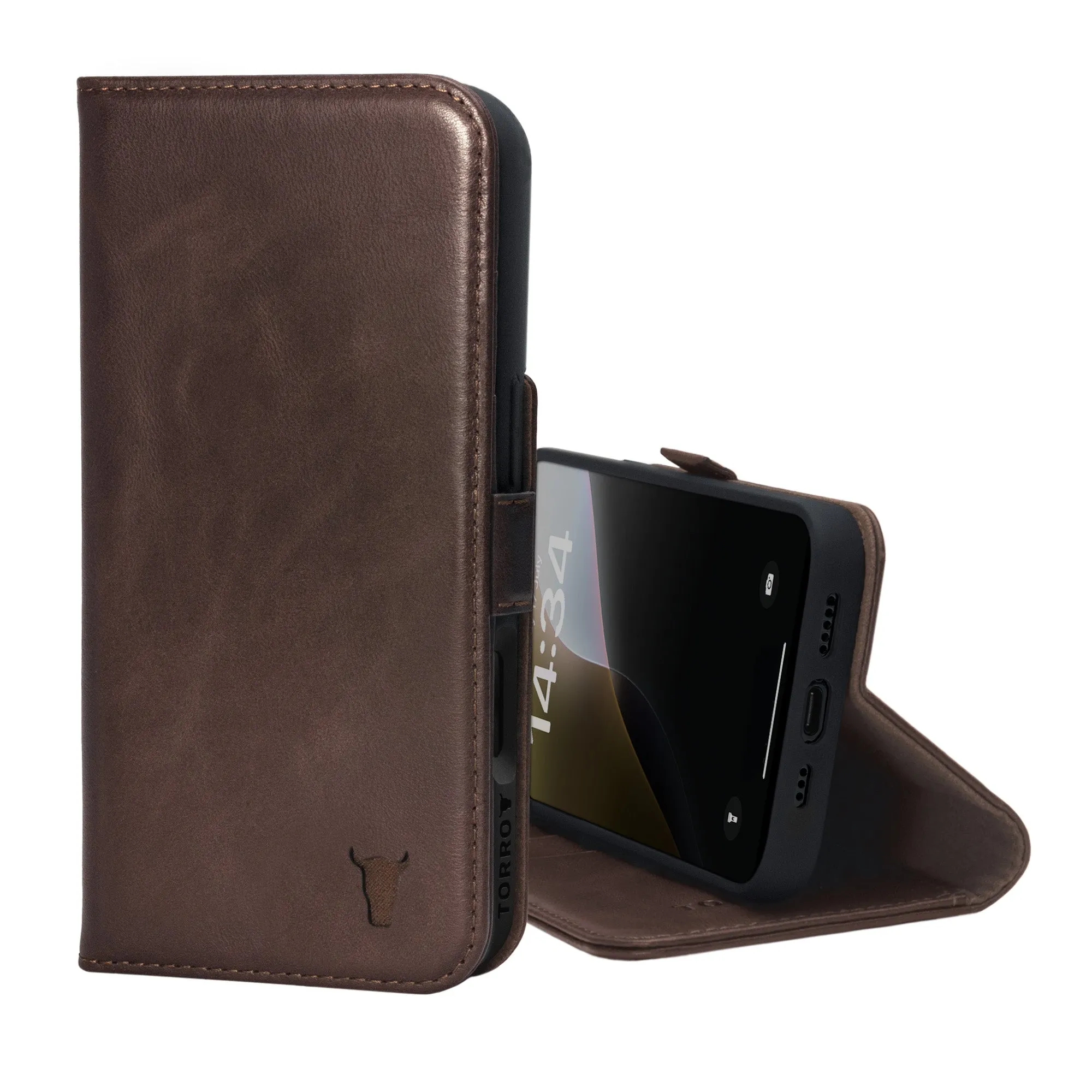 iPhone 16 Leather Wallet Case (MagSafe Charging) sold by Torro product image thumbnail 2