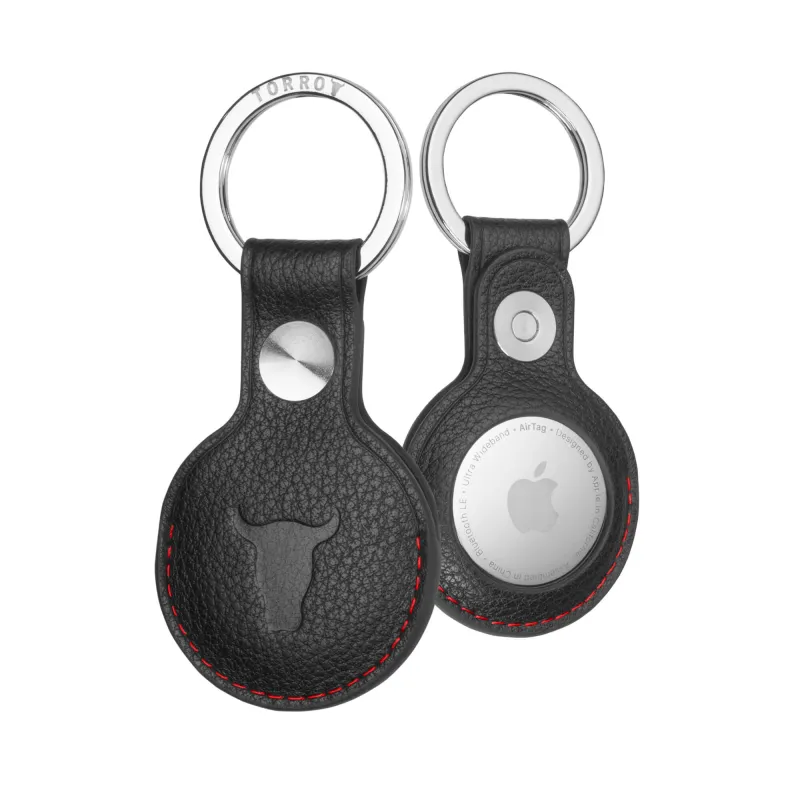 Leather AirTag Keychain sold by Torro