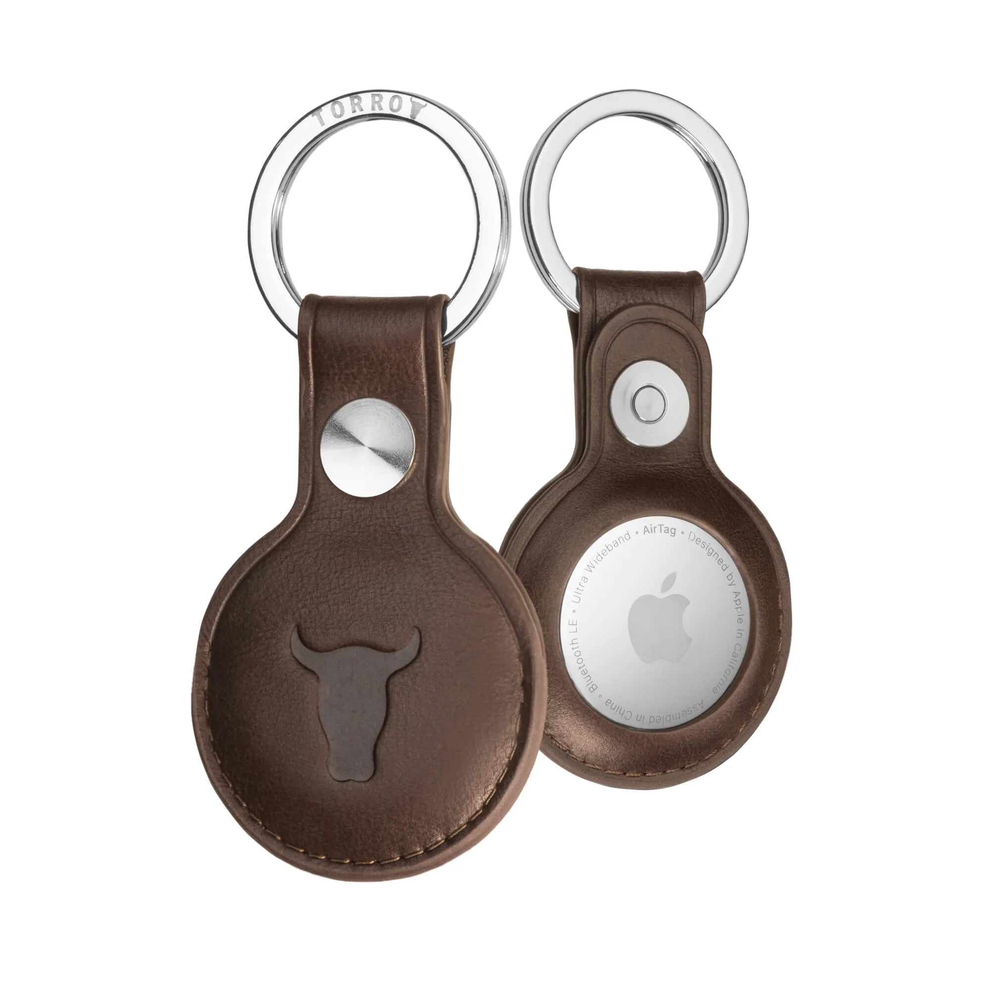 Leather AirTag Keychain sold by Torro product image thumbnail 3