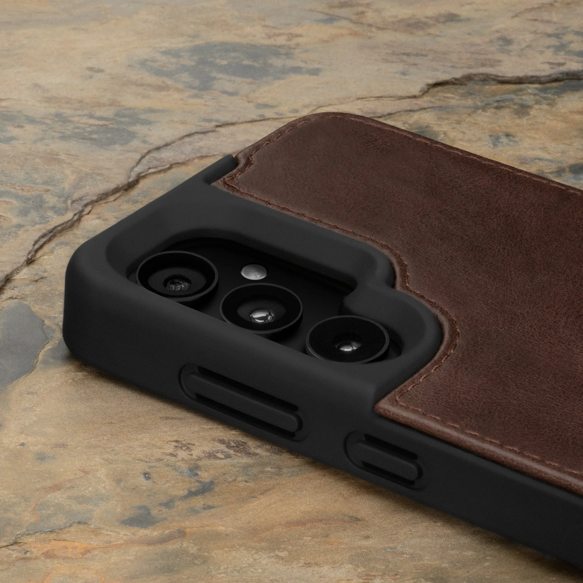 Samsung Galaxy S24 Leather Wallet Case (with Stand Function & Wireless Charging) sold by Torro product image thumbnail 4