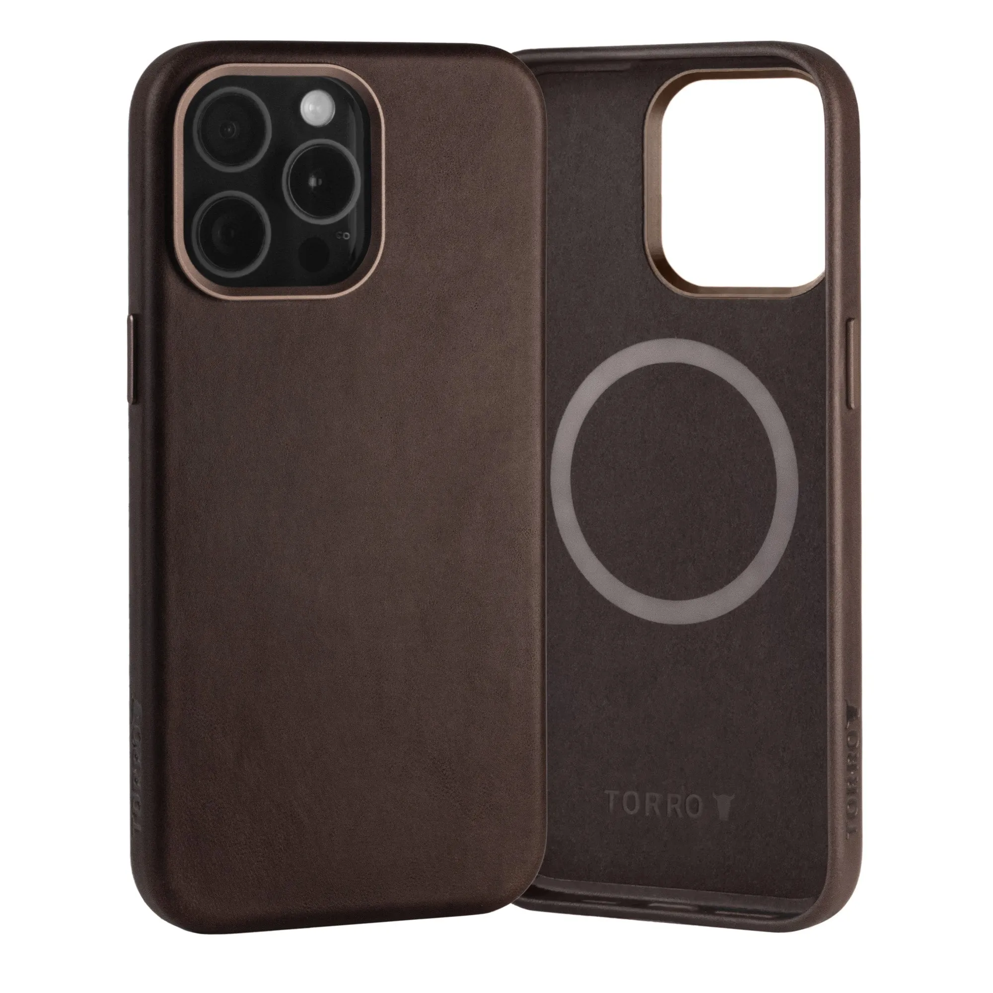 iPhone 15 Pro Max Slimline Leather Bumper Case (MagSafe Compatible) sold by Torro product image thumbnail 2