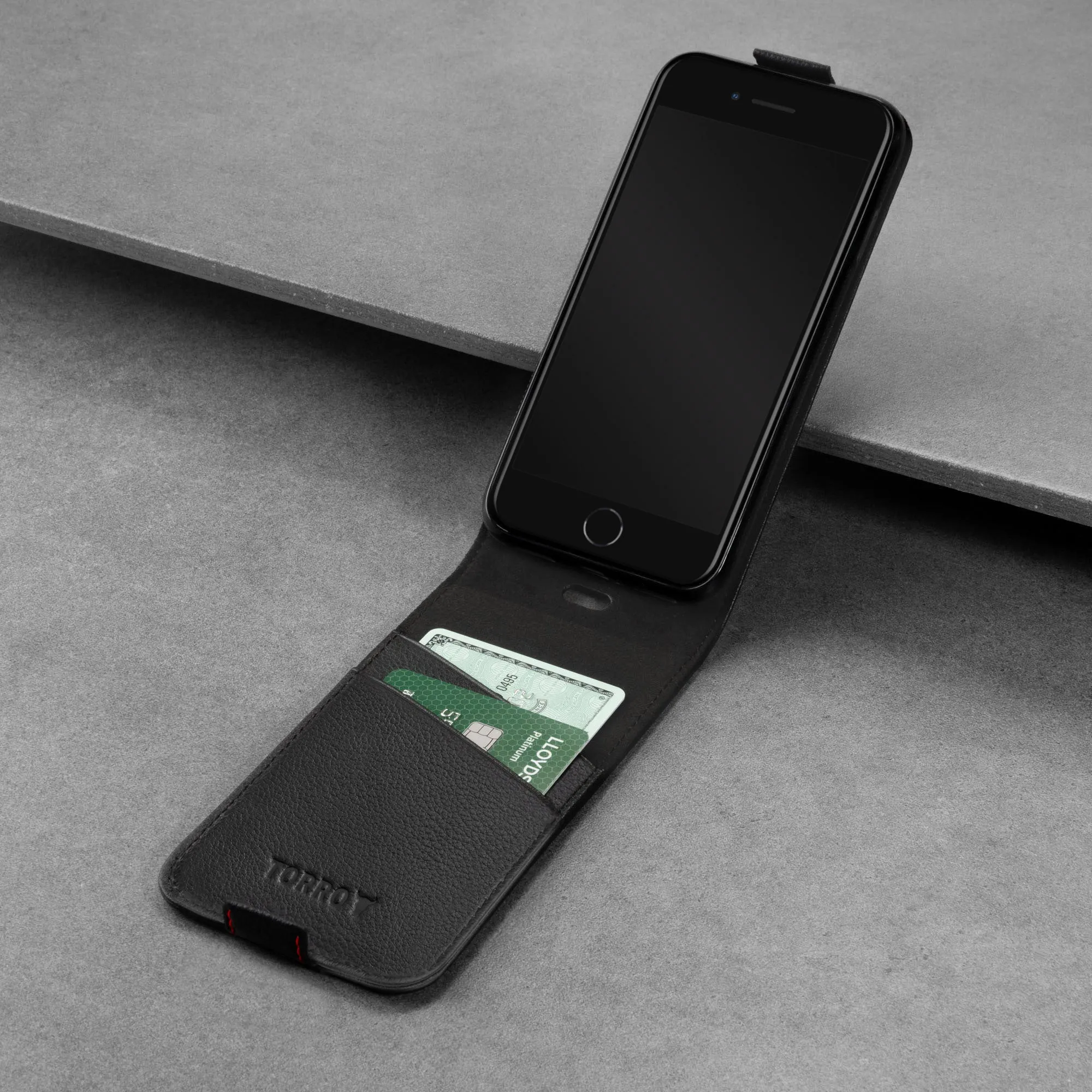 iPhone SE & iPhone 8/7 Leather Flip Case sold by Torro product image thumbnail 5