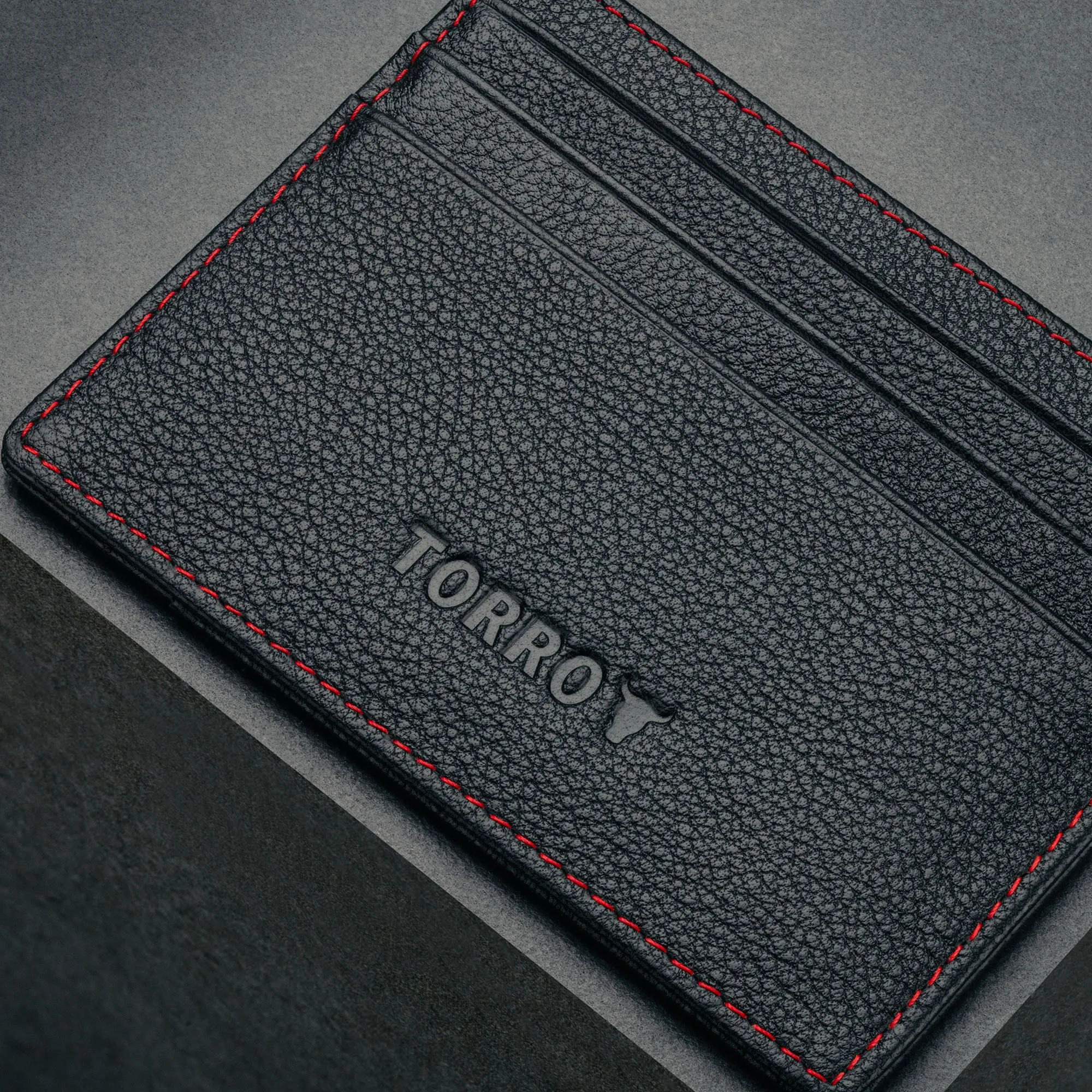 Leather Credit Card Holder (for Cash and Cards) sold by Torro product image thumbnail 5