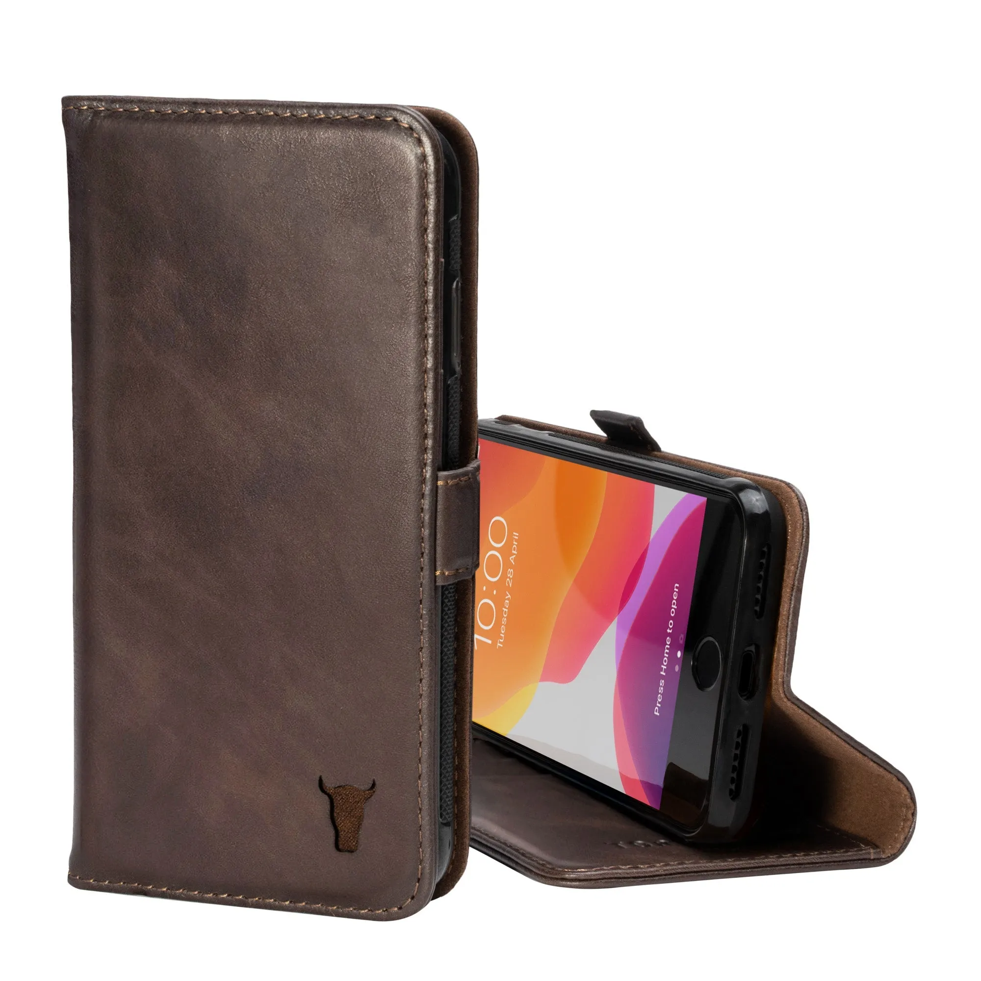 iPhone SE & iPhone 8/7 Leather Wallet Case (with stand function) sold by Torro product image thumbnail 3