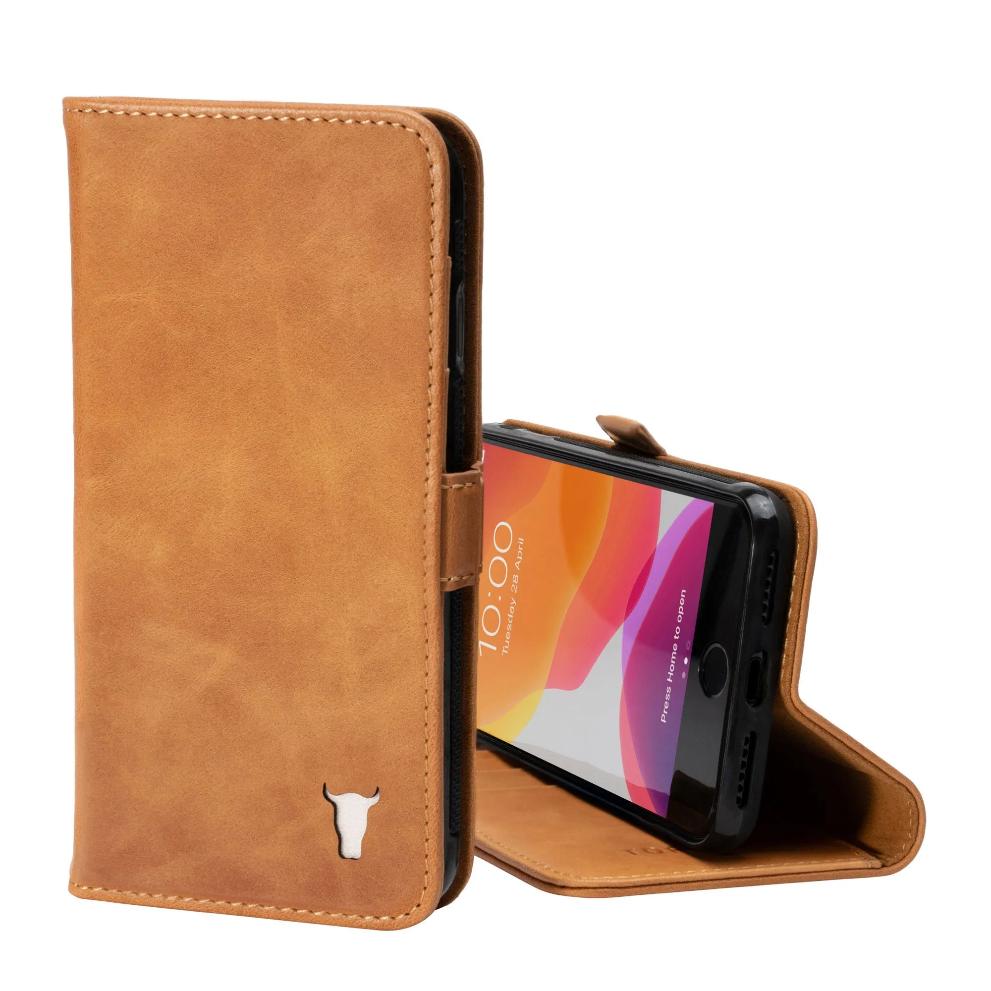 iPhone SE & iPhone 8/7 Leather Wallet Case (with stand function) sold by Torro product image thumbnail 2