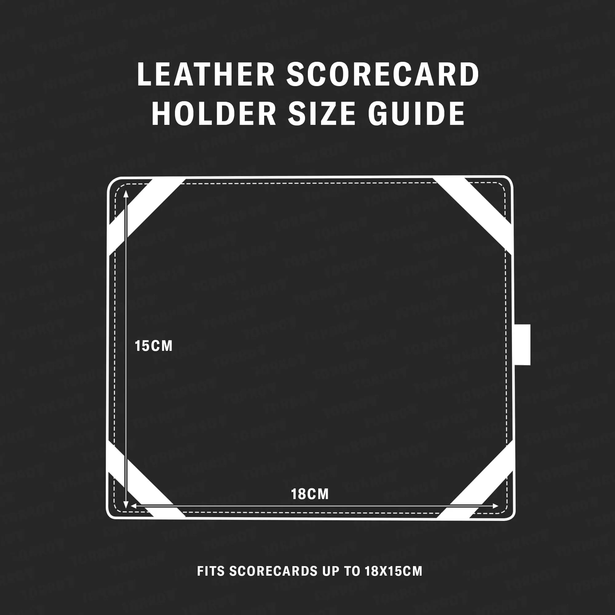 Leather Golf Scorecard Holder Wallet sold by Torro product image thumbnail 4
