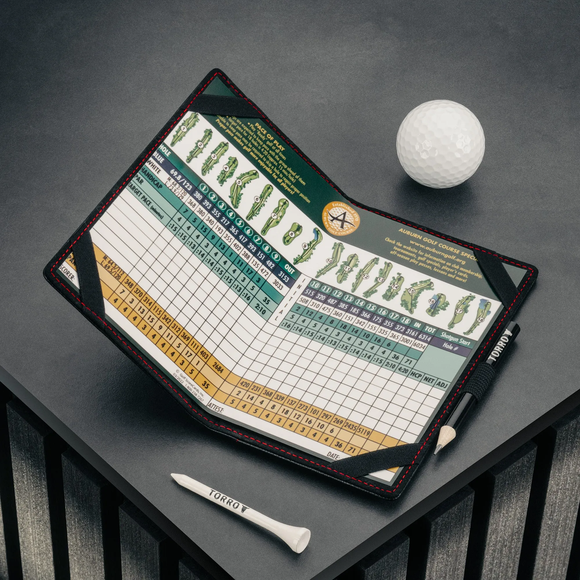Leather Golf Scorecard Holder Wallet sold by Torro product image thumbnail 5