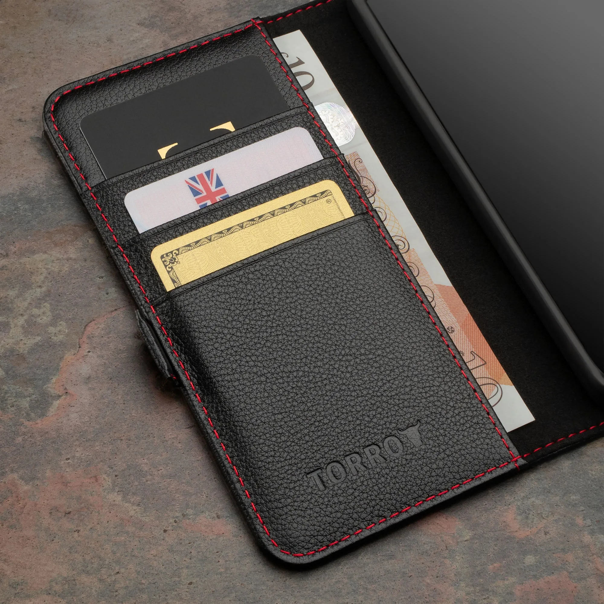 Samsung Galaxy S23 Leather Case (with Stand function) sold by Torro product image thumbnail 4