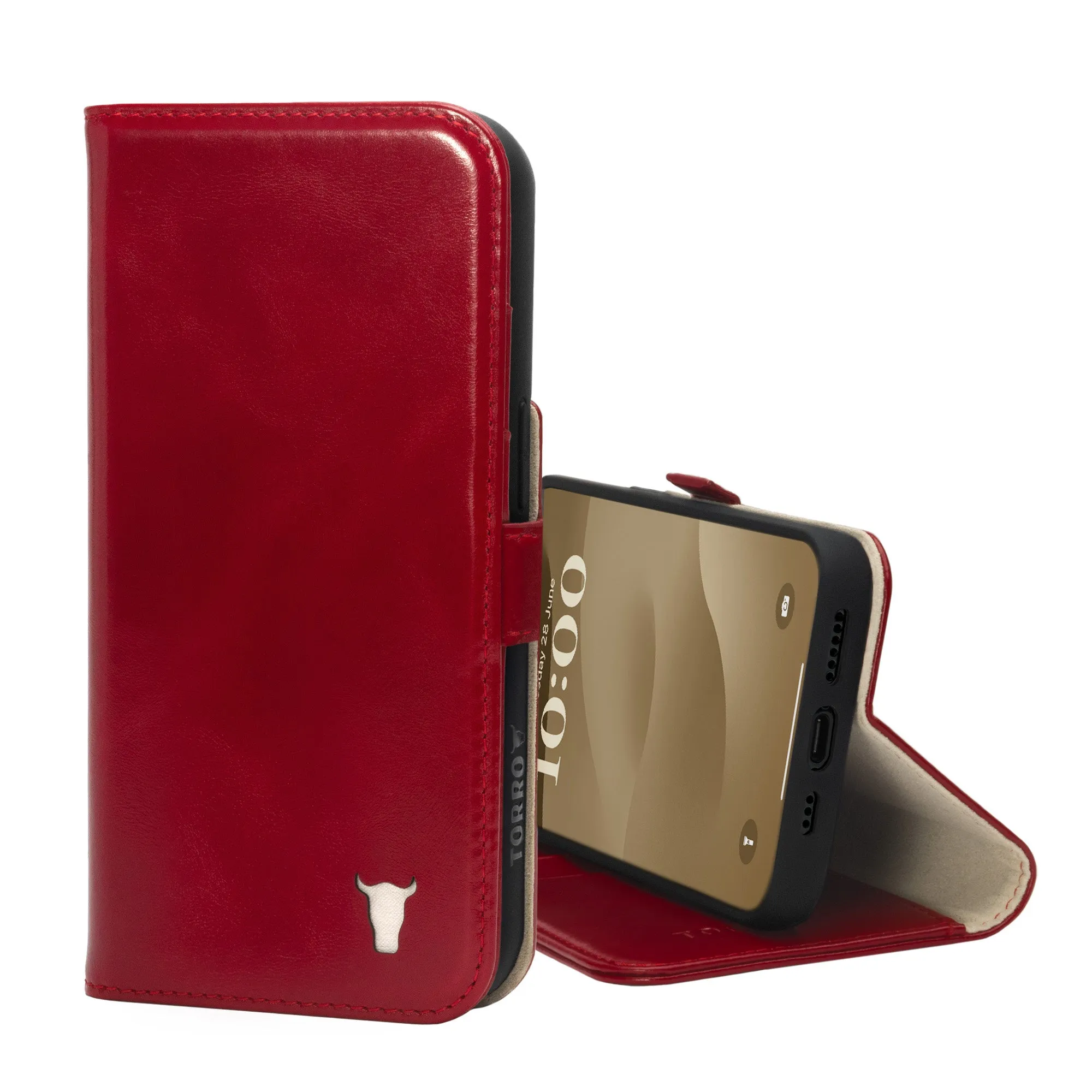 iPhone 15 Leather Wallet Case (with Stand Function) sold by Torro product image thumbnail 4