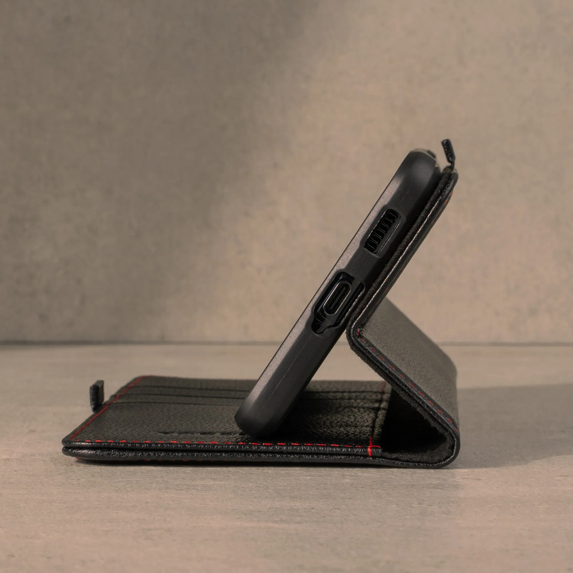 Galaxy S21 Ultra 5G Leather Case (with stand function) sold by Torro product image thumbnail 3