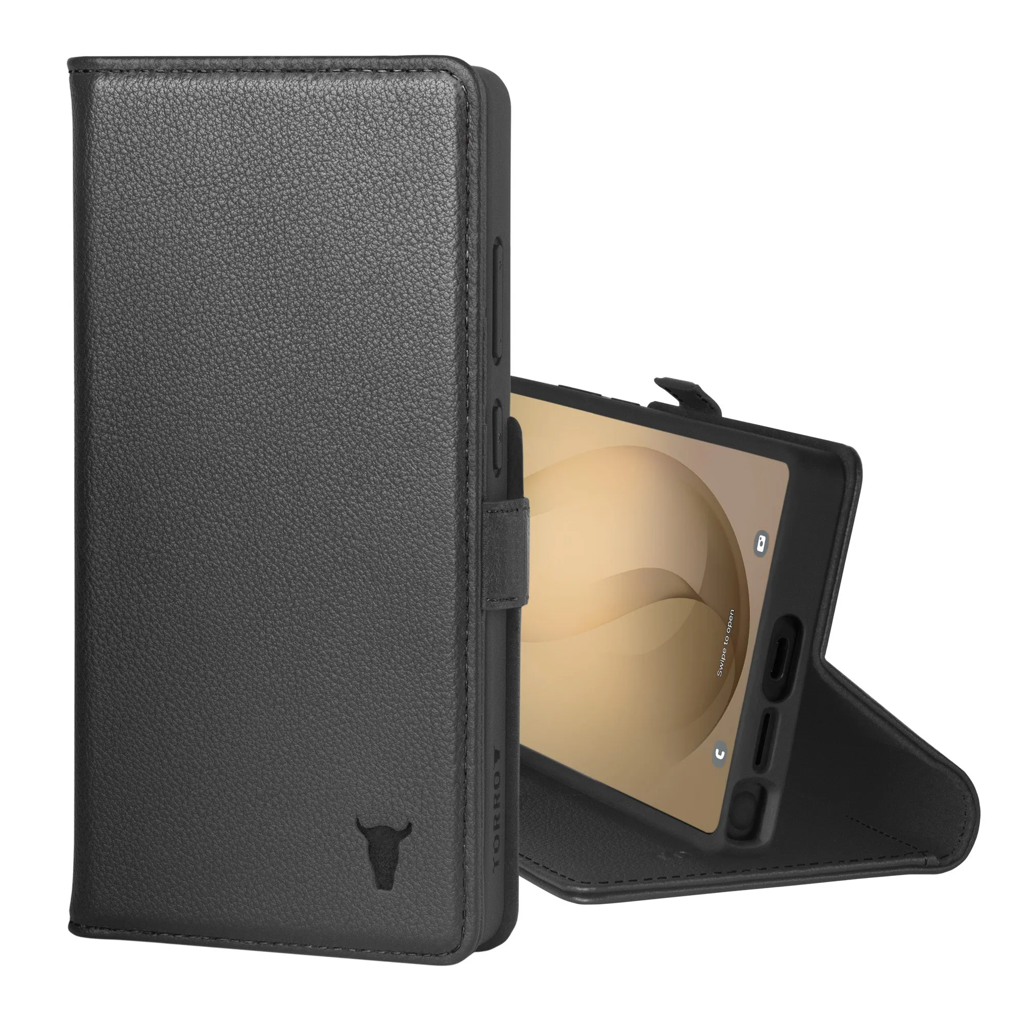 Galaxy S26 Ultra Leather Case (with Stand Function) sold by Torro product image thumbnail 4
