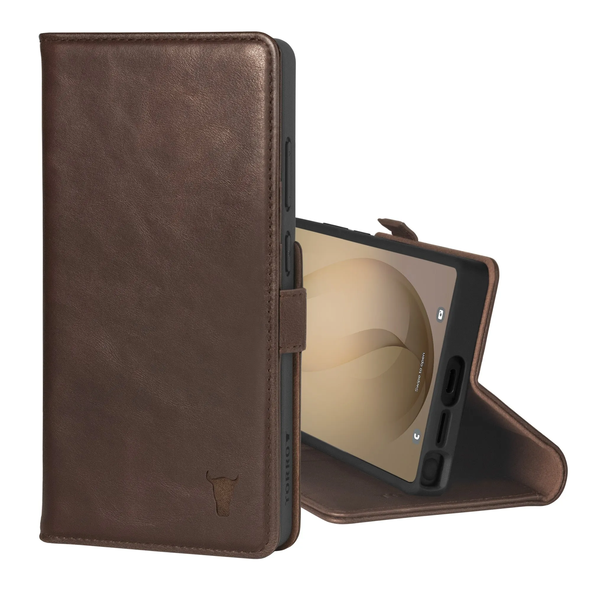 Galaxy S26 Ultra Leather Case (with Stand Function) sold by Torro product image thumbnail 2