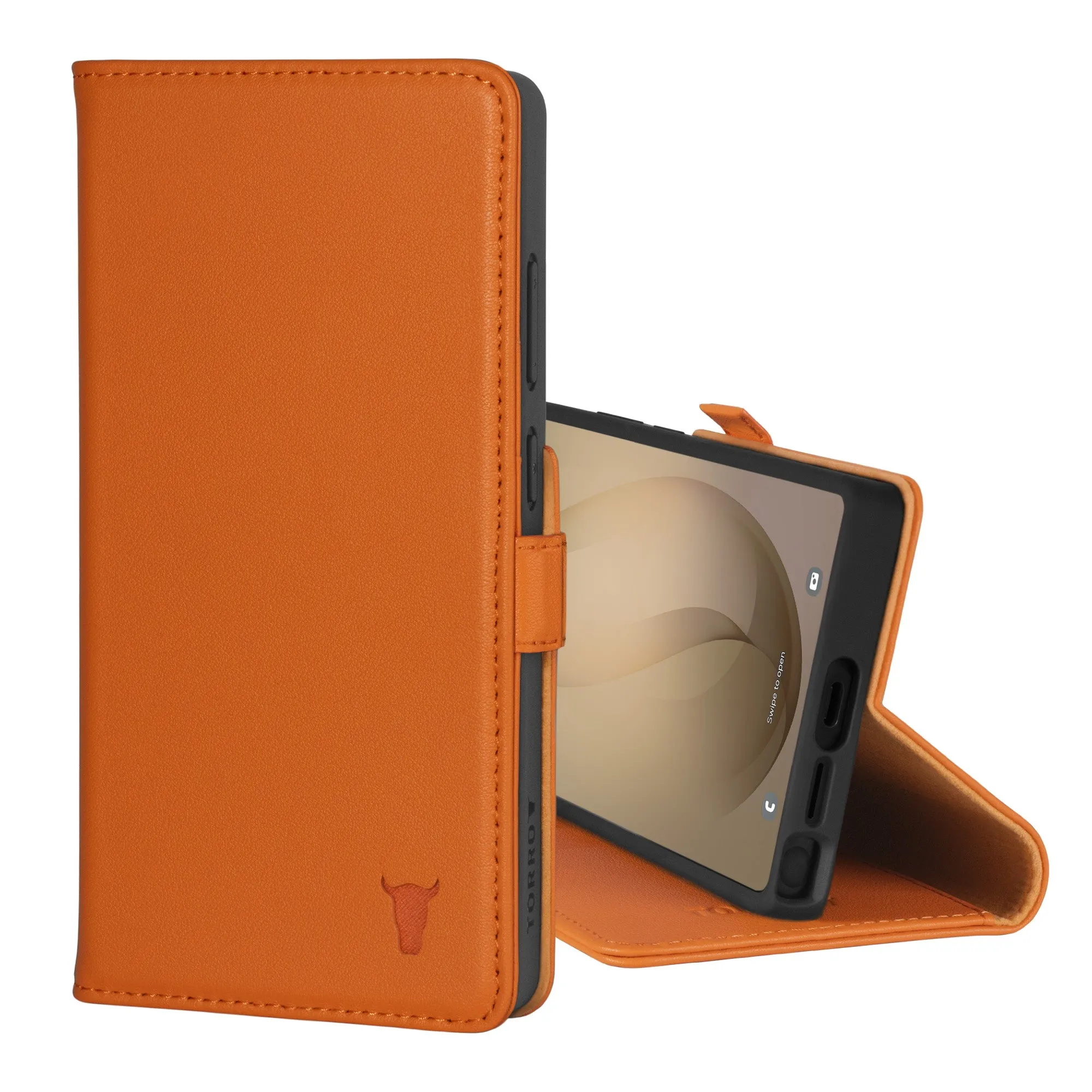 Galaxy S26 Ultra Leather Case (with Stand Function) sold by Torro product image thumbnail 3